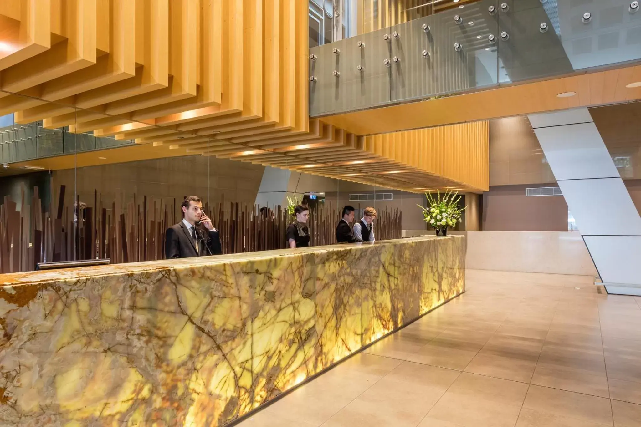 Staff in Meriton Suites World Tower, Sydney