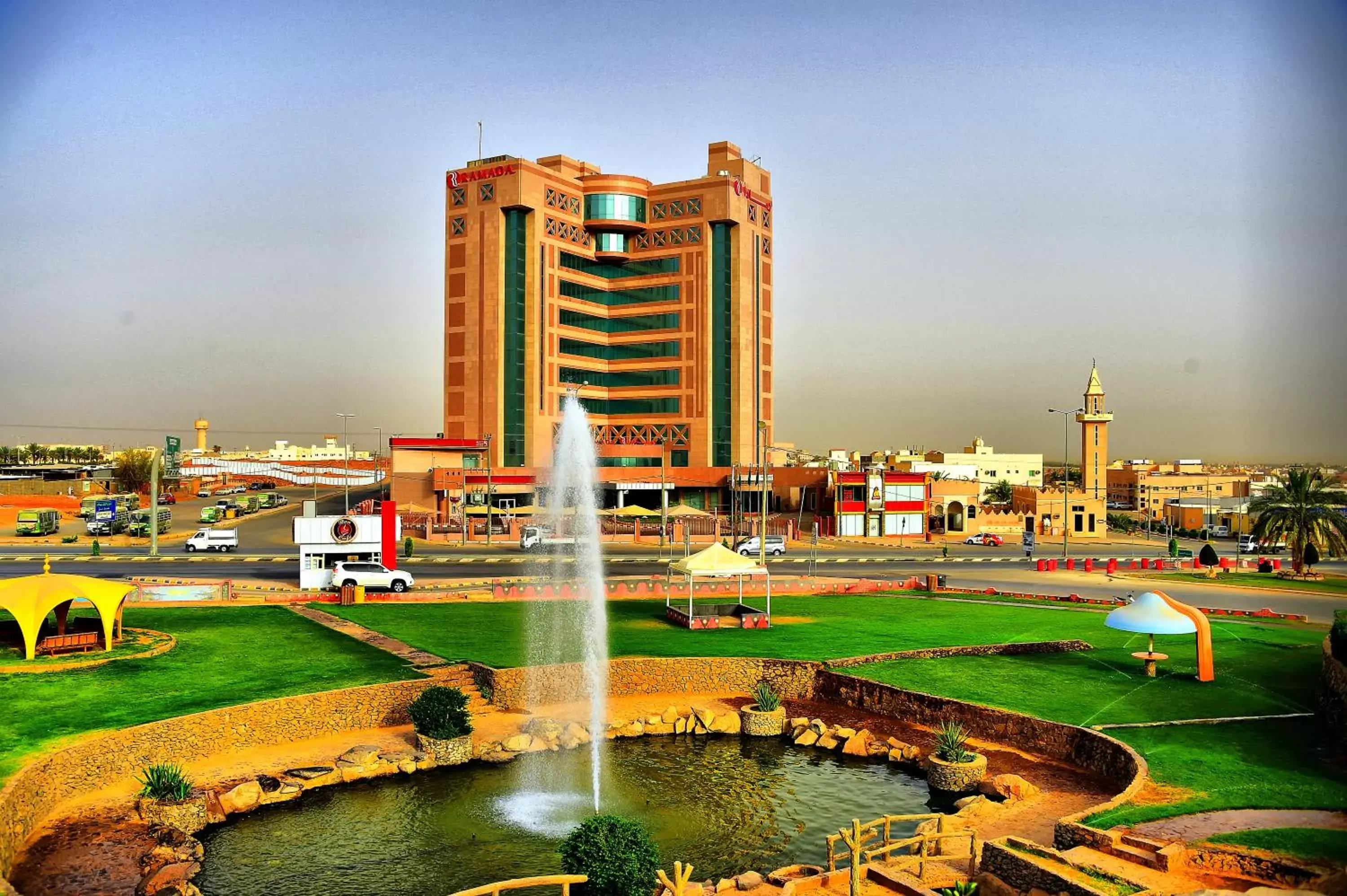 Property building in Ramada Hotel & Suites by Wyndham Al Qassim