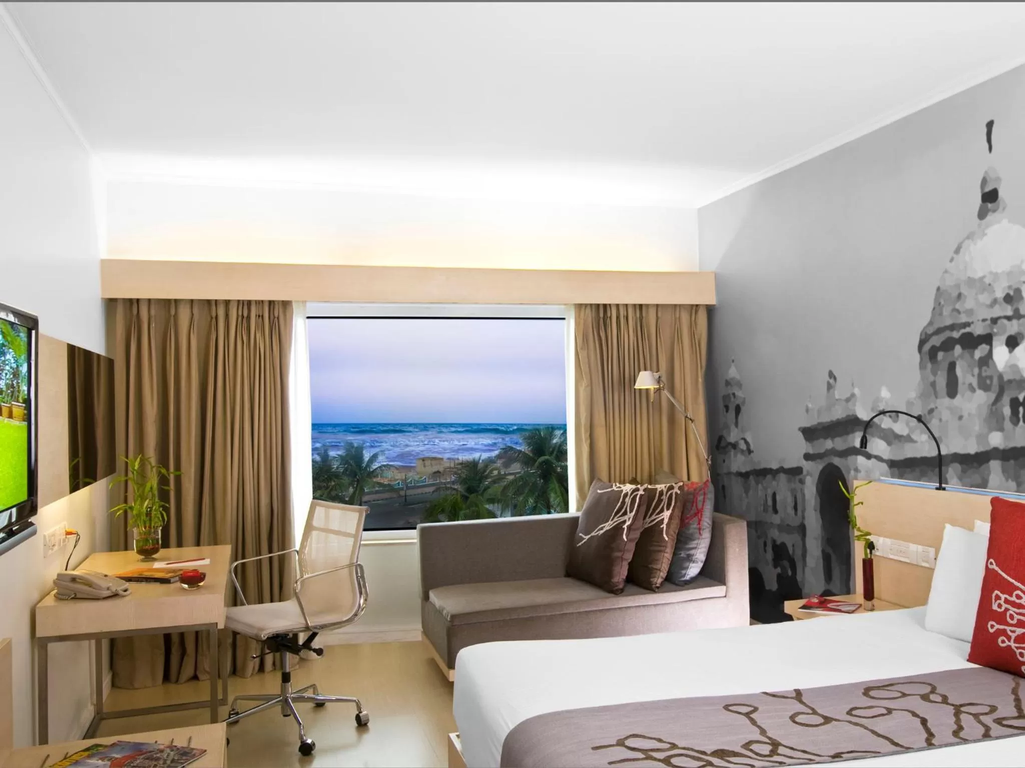 Bedroom in The Gateway Hotel Beach Road Visakhapatnam