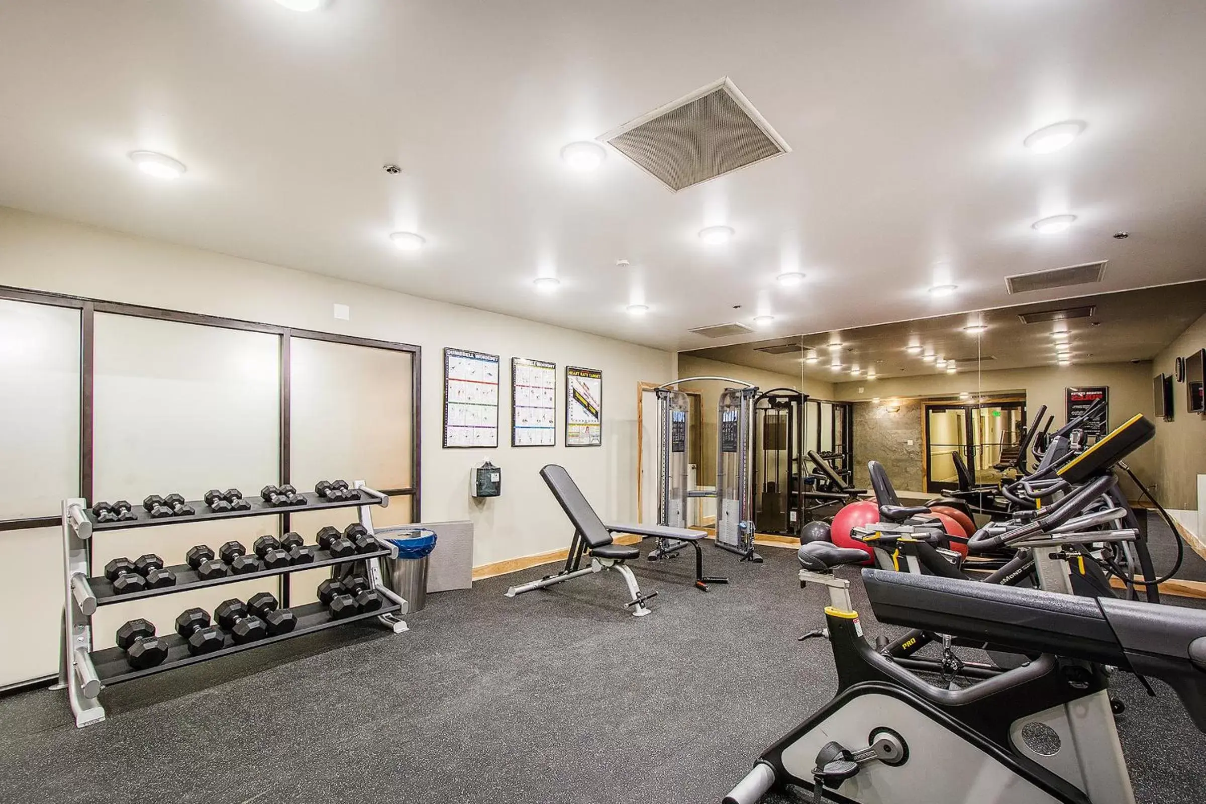 Fitness centre/facilities in Shadow Ridge by All Seasons Resort Lodging Fitness centre/facilities in Shadow Ridge by All Seasons Resort Lodging