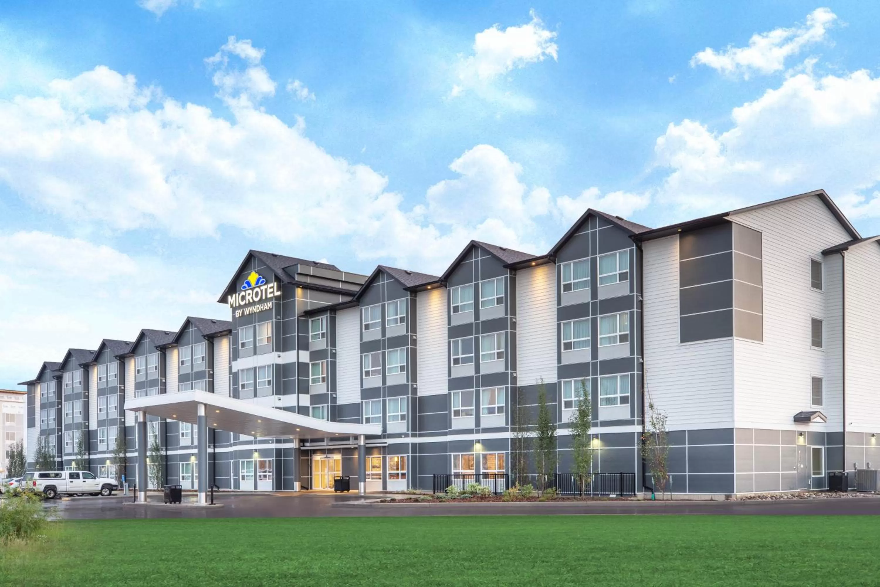 Property building in Microtel Inn & Suites by Wyndham Fort McMurray
