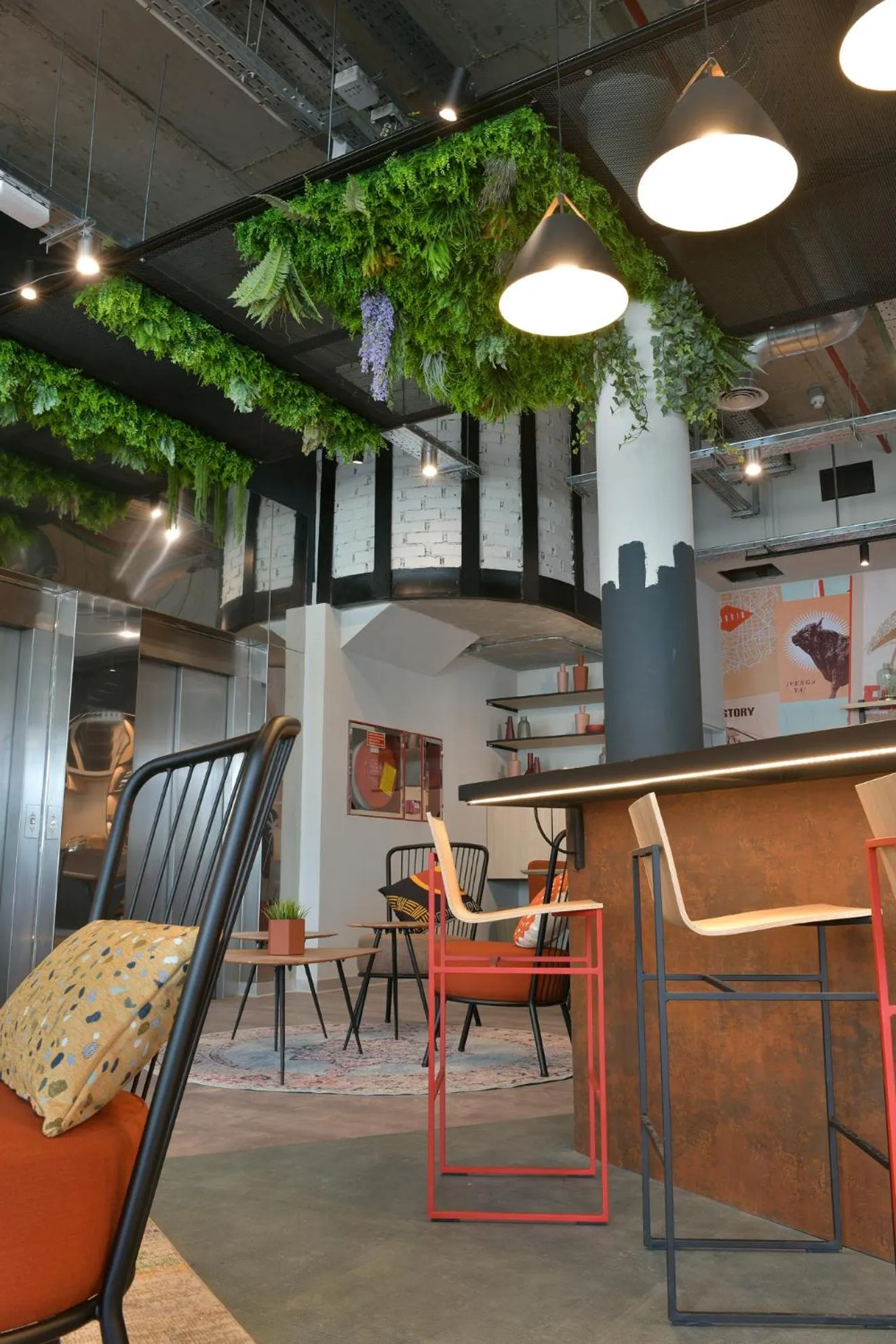 Lobby or reception in Ibis Madrid Getafe