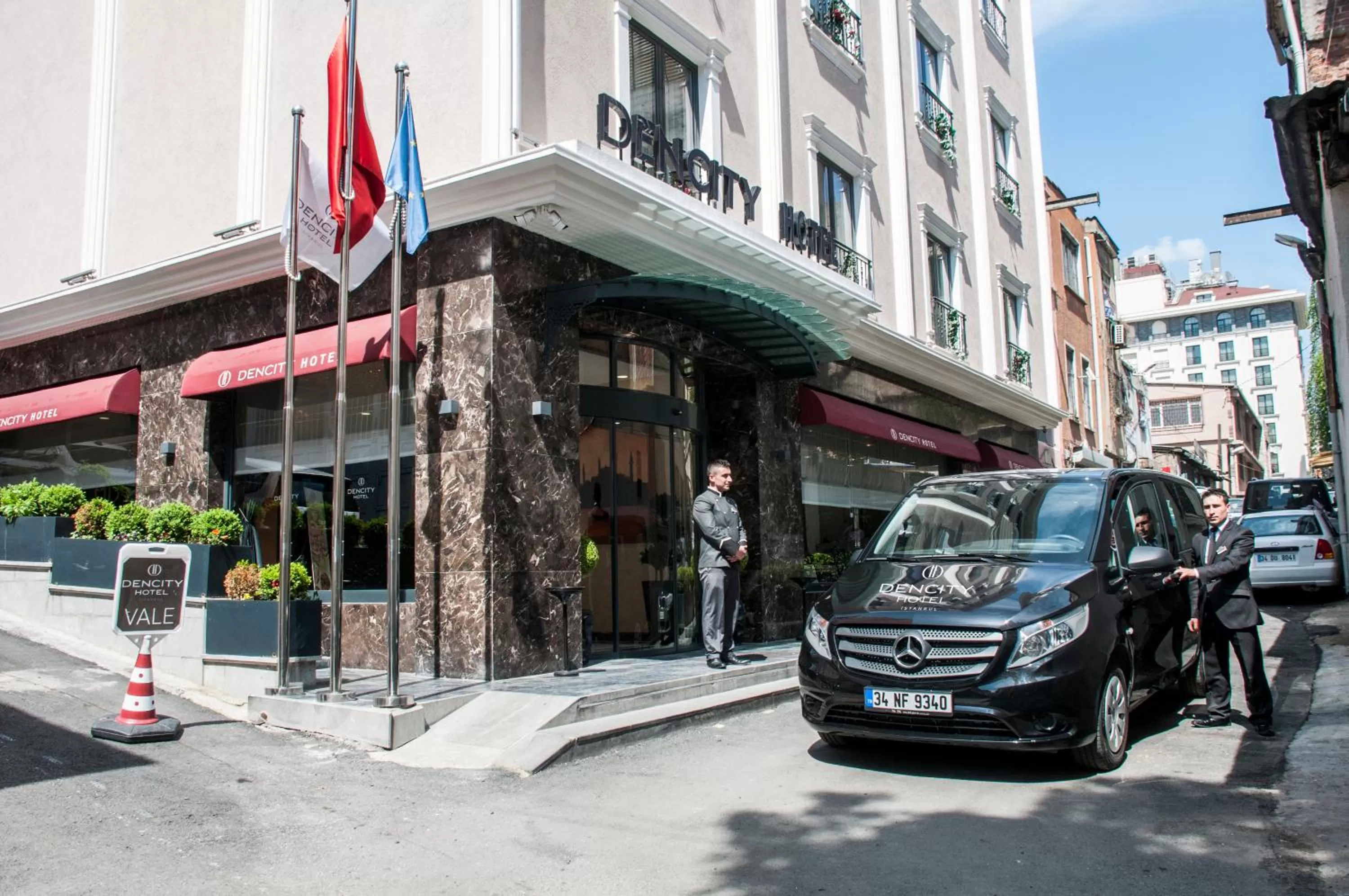 Facade/entrance in Dencity Hotels & Spa