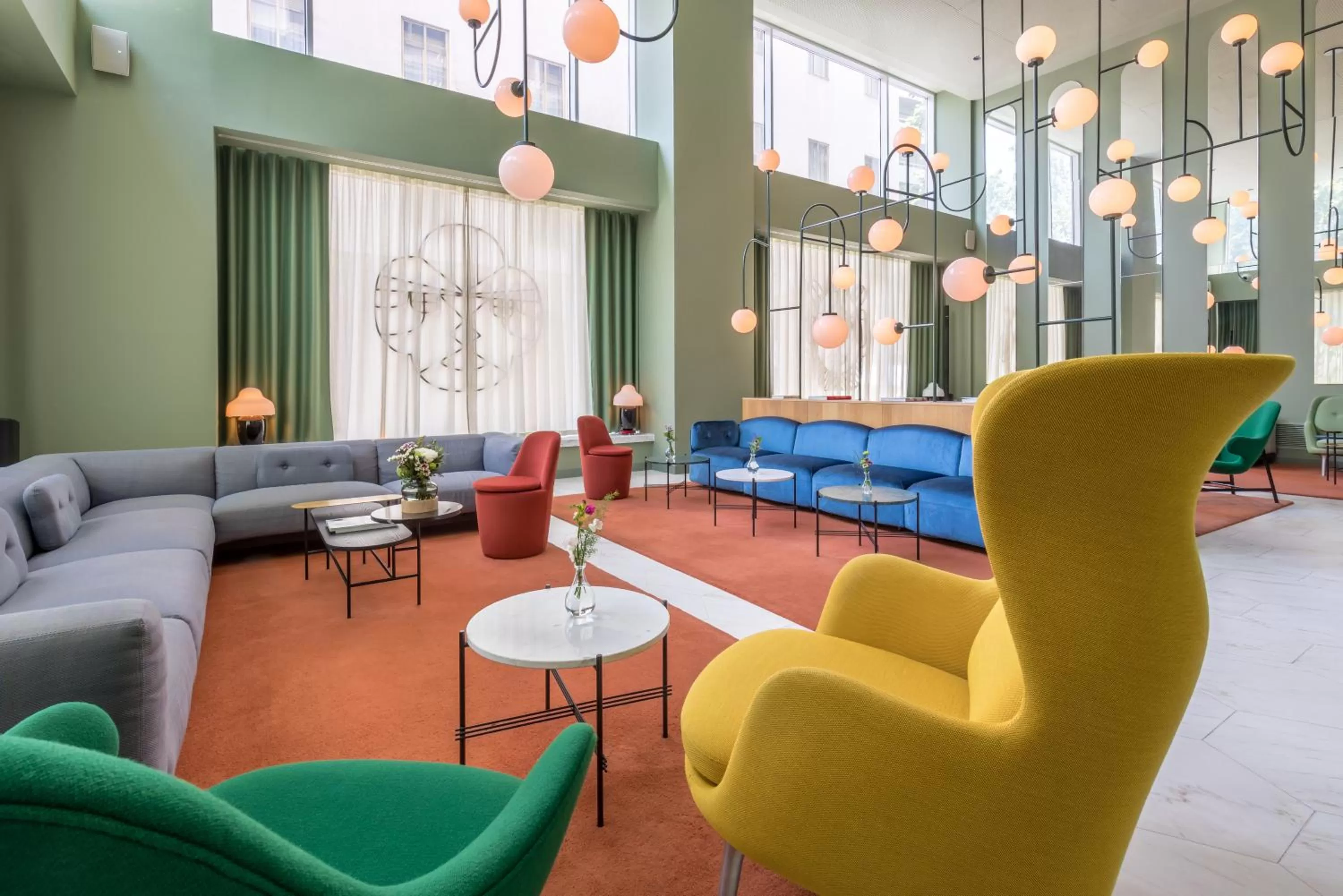 Lobby or reception in Barceló Torre de Madrid