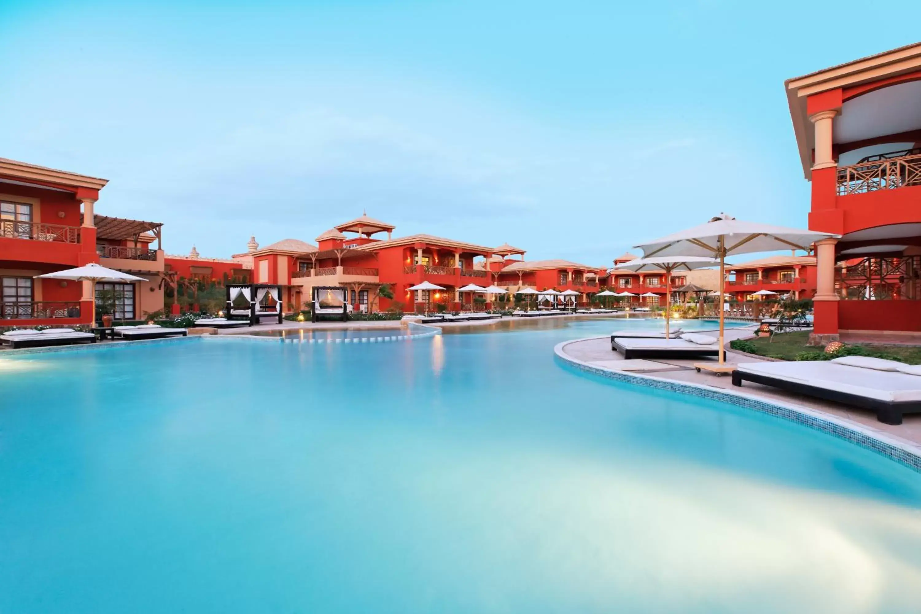 Swimming Pool in Pickalbatros Alf Leila Wa Leila Resort - Neverland Hurghada