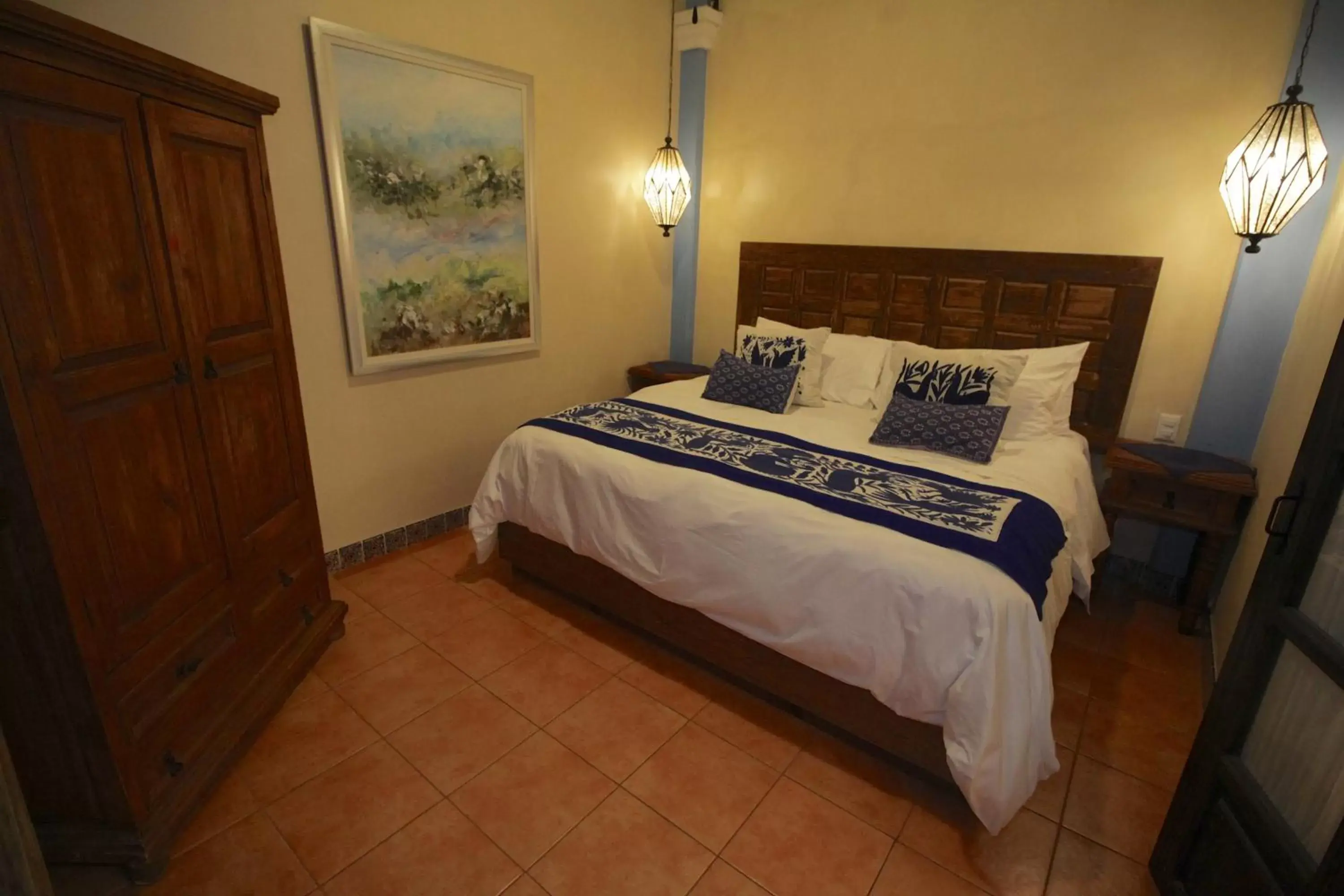 Bedroom in Casa Mia Suites
