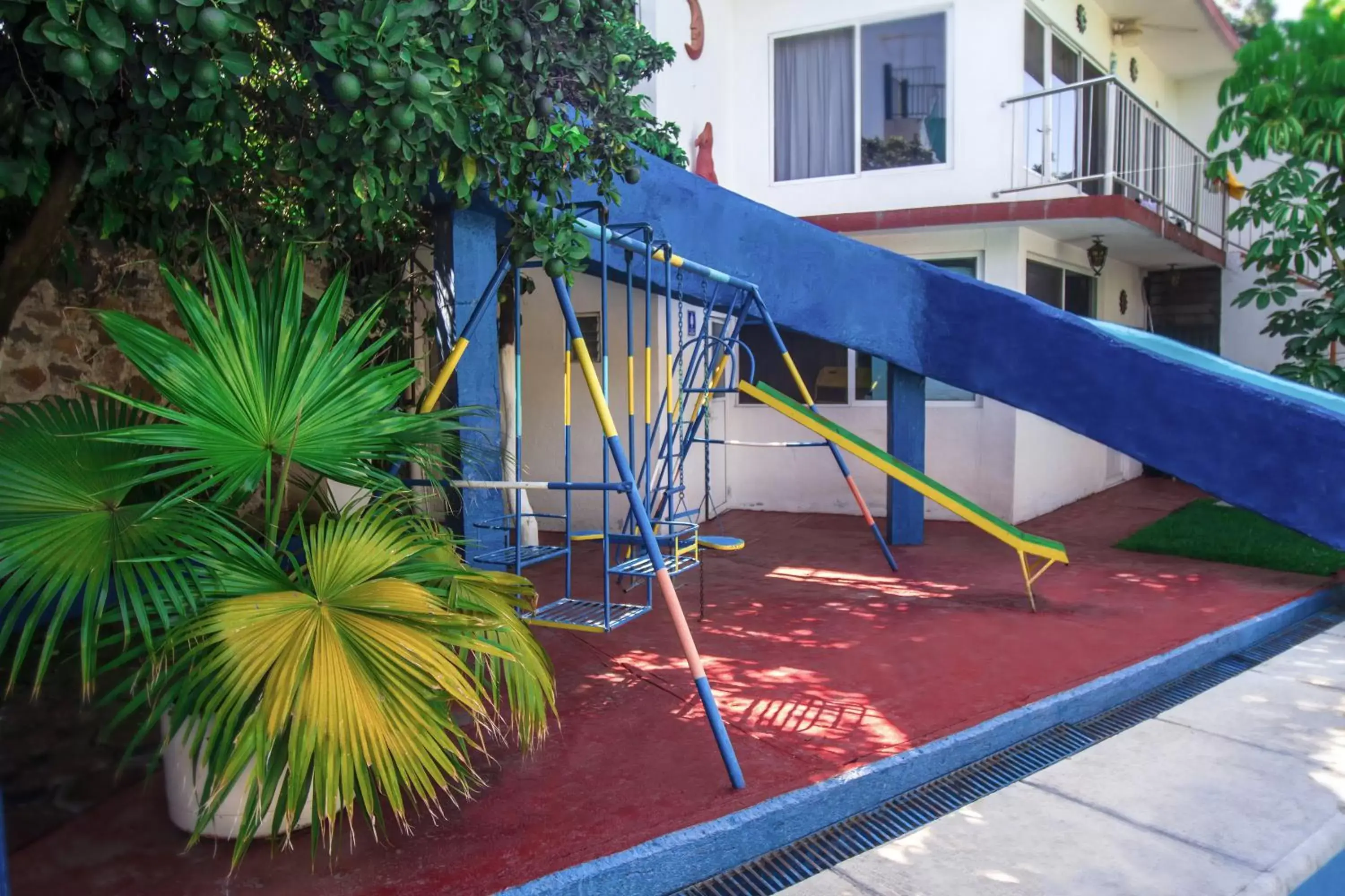Children play ground, Children's Play Area in Hotel Quinta Paraiso