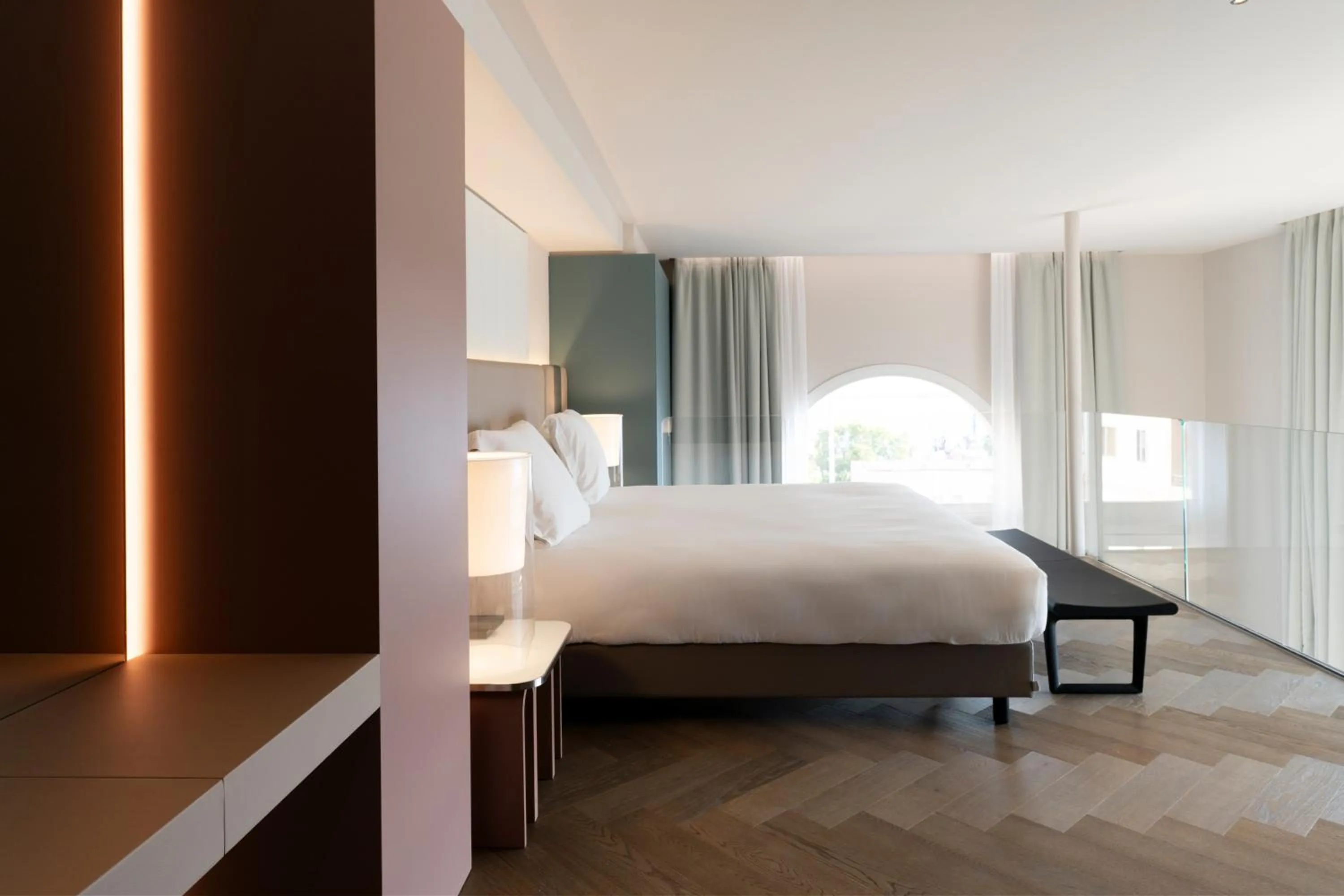 Bed in Palazzo Tirso MGallery Cagliari