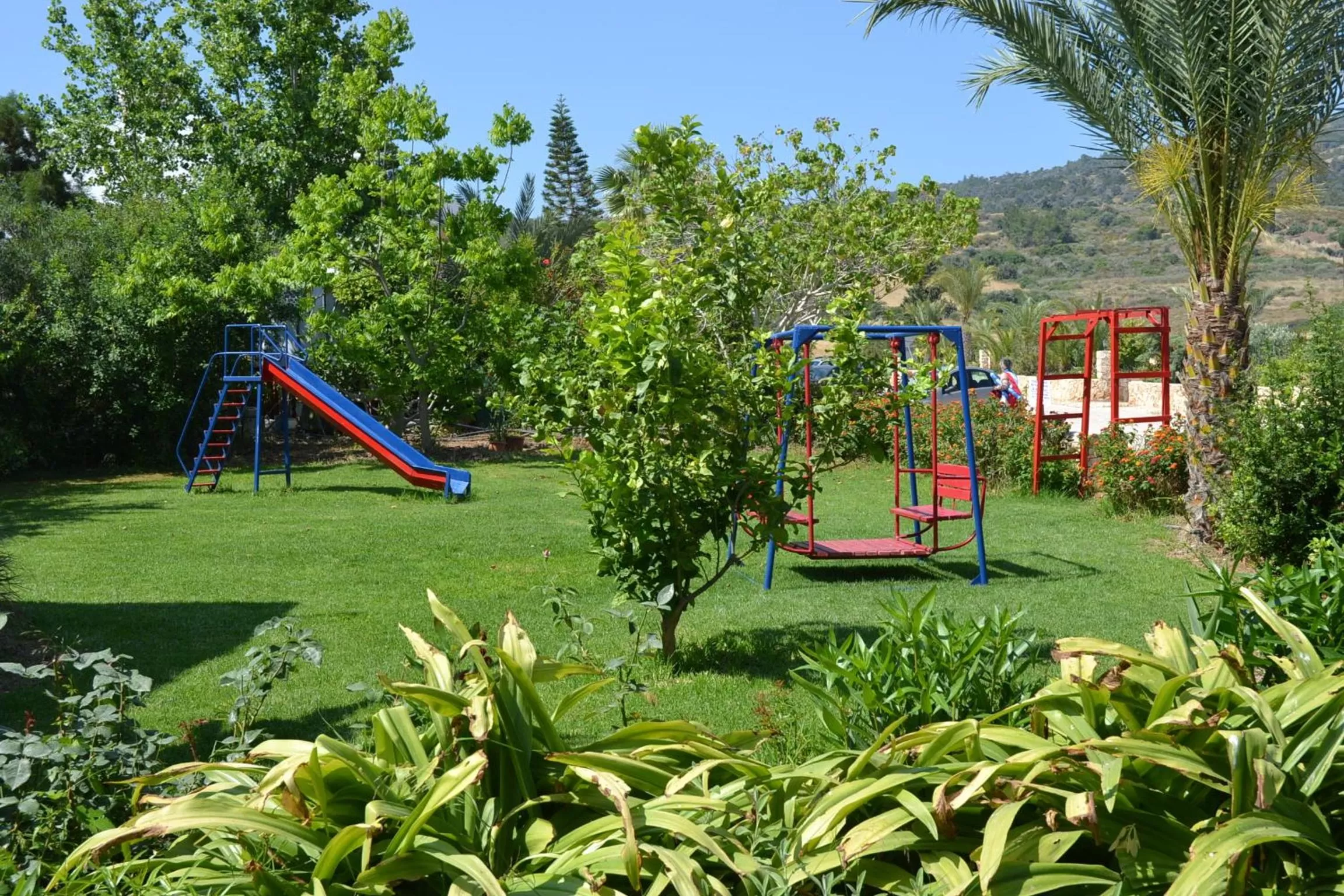 Children play ground in Aphrodite Beach Hotel