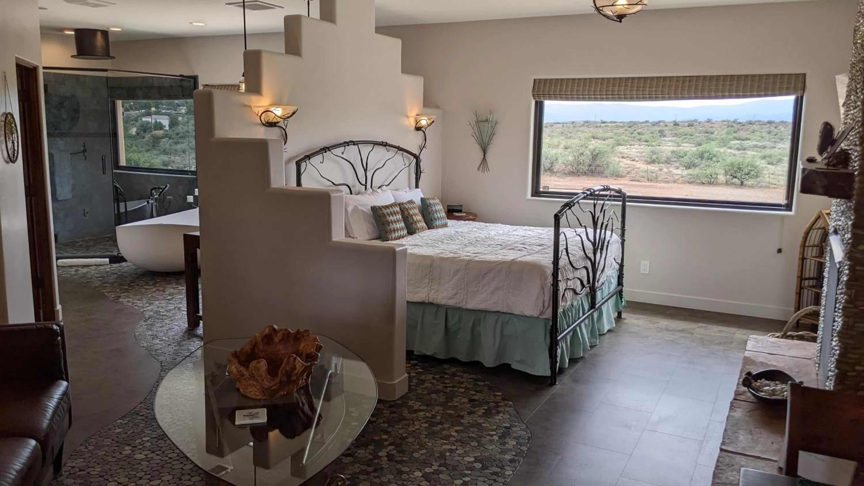 Bed in Origins Bed and Breakfast