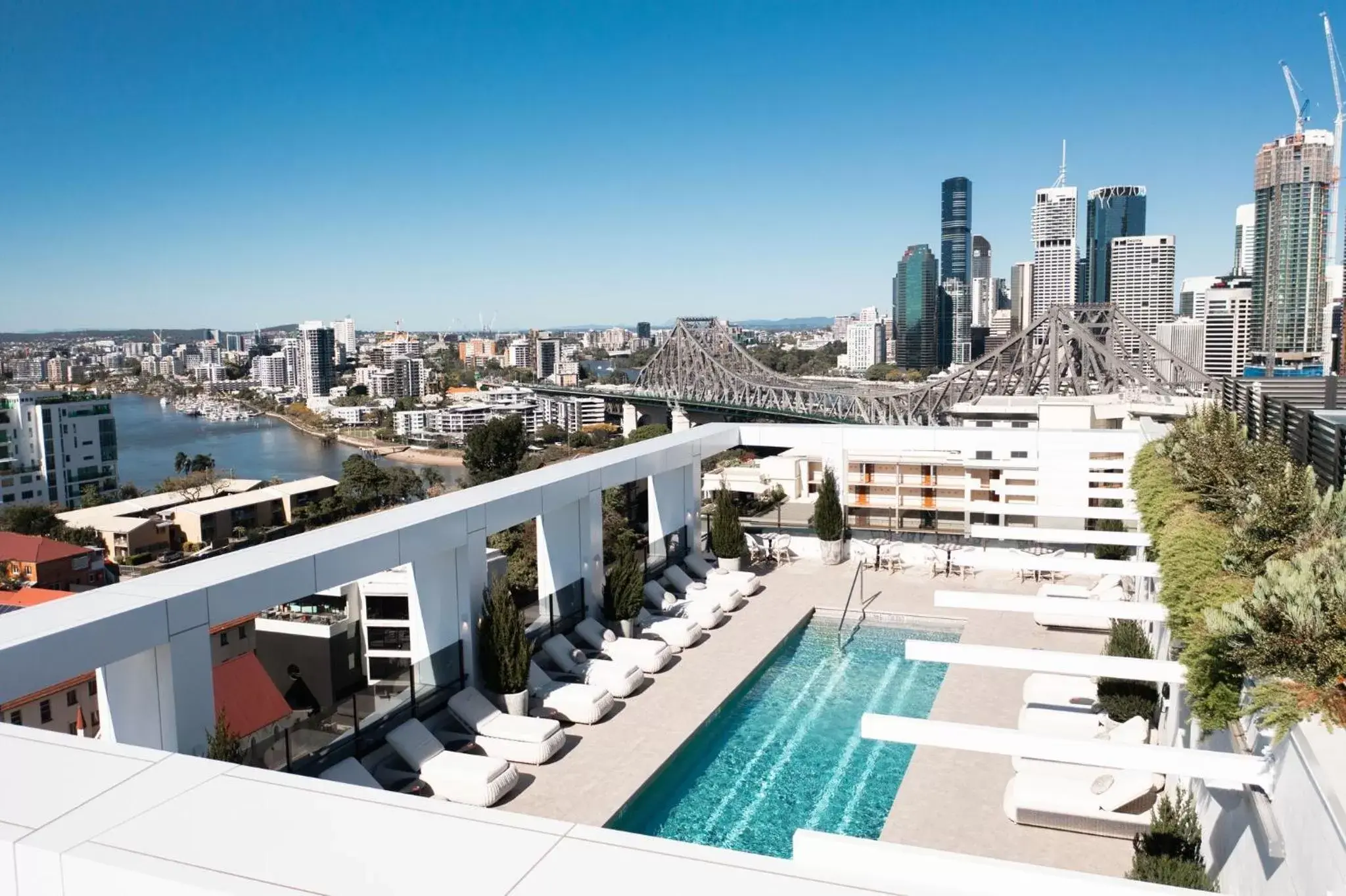 Property building, Pool View in Hotel X Brisbane Fortitude Vly, Vignette Collection - an IHG Hotel