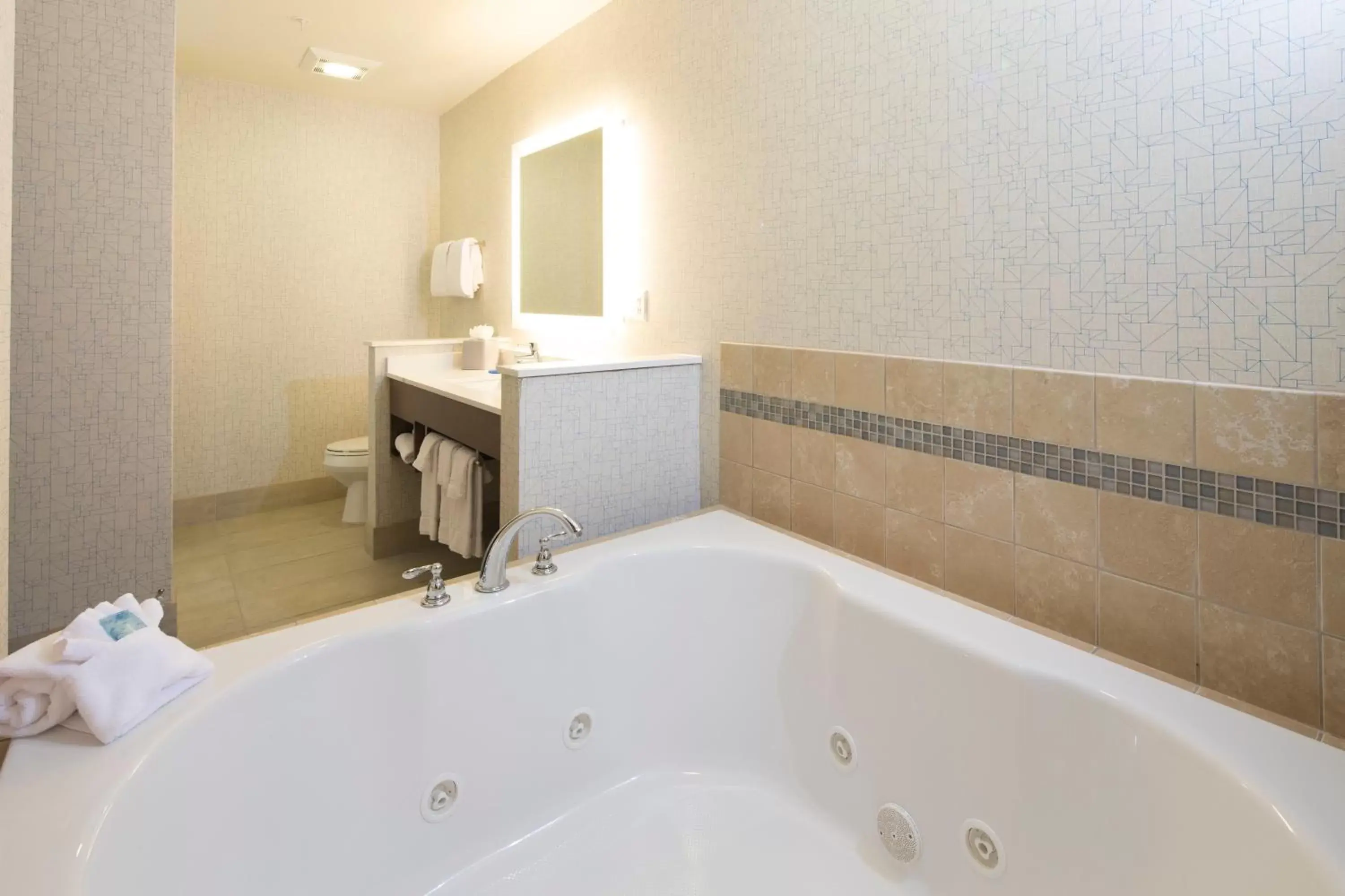 Bedroom, Bathroom in Holiday Inn Express & Suites La Porte, an IHG Hotel