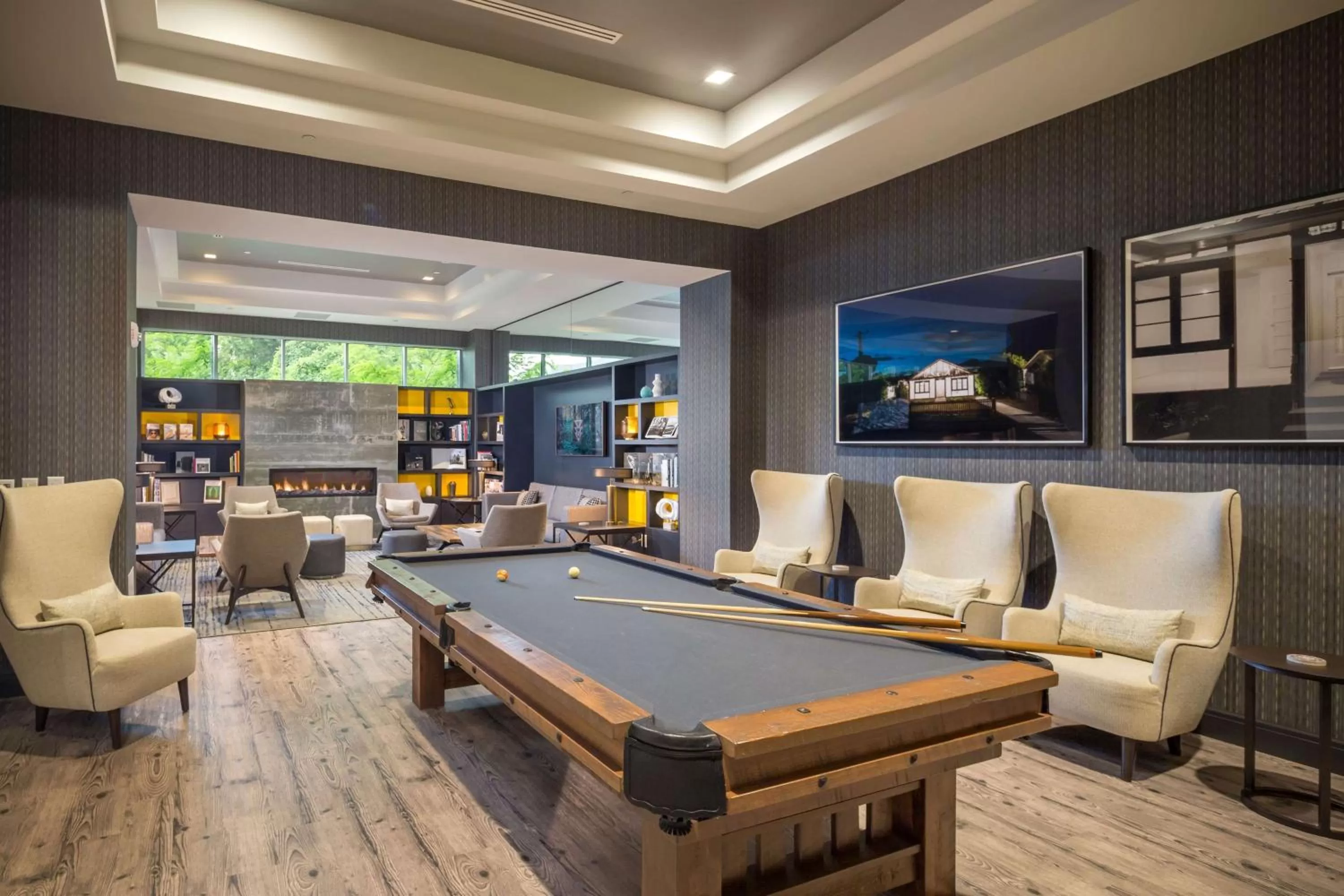 Game Room in The Summit Hotel