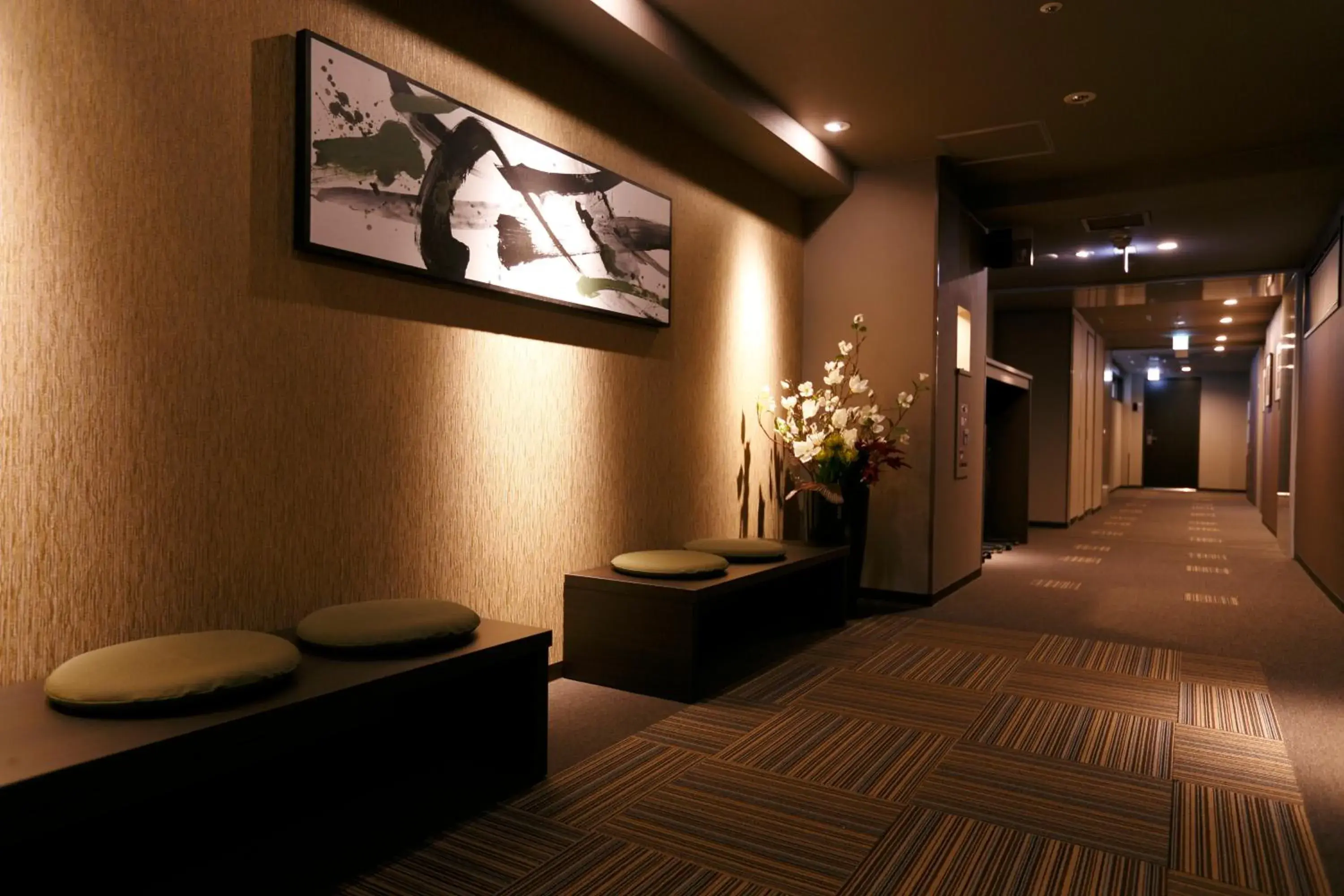 Decorative detail, Lobby/Reception in Dormy Inn Premium Namba Natural Hot Spring
