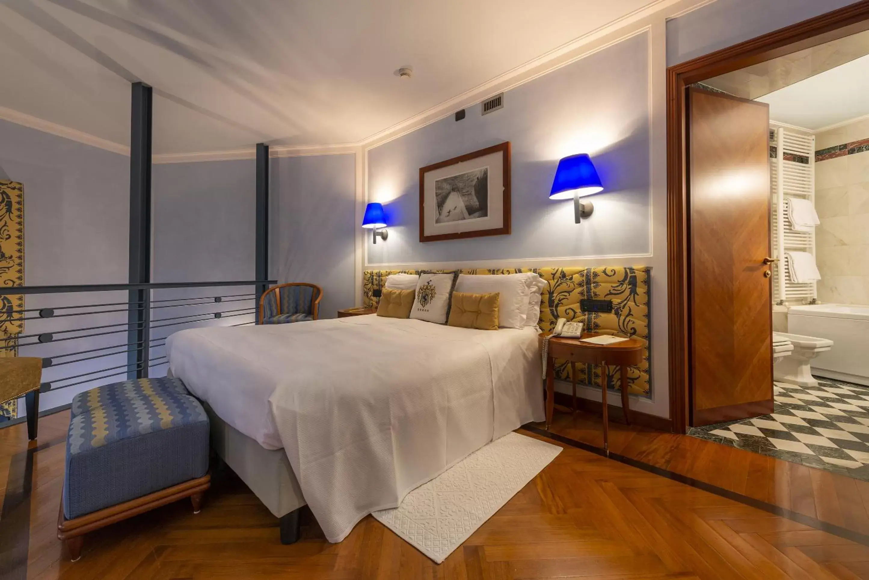 King Suite in Grand Hotel Ortigia