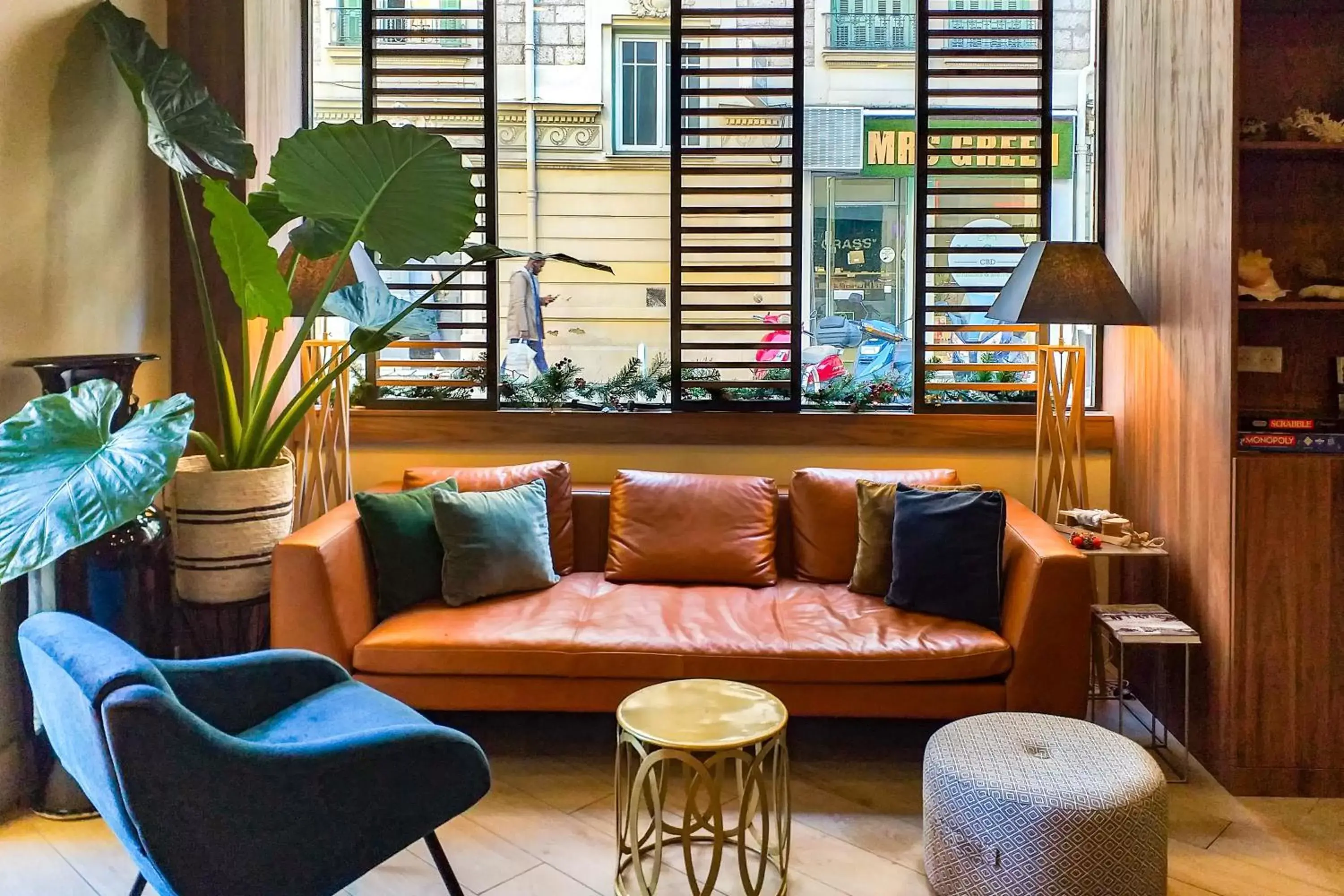 Living room in Hôtel de France, un hôtel AMMI