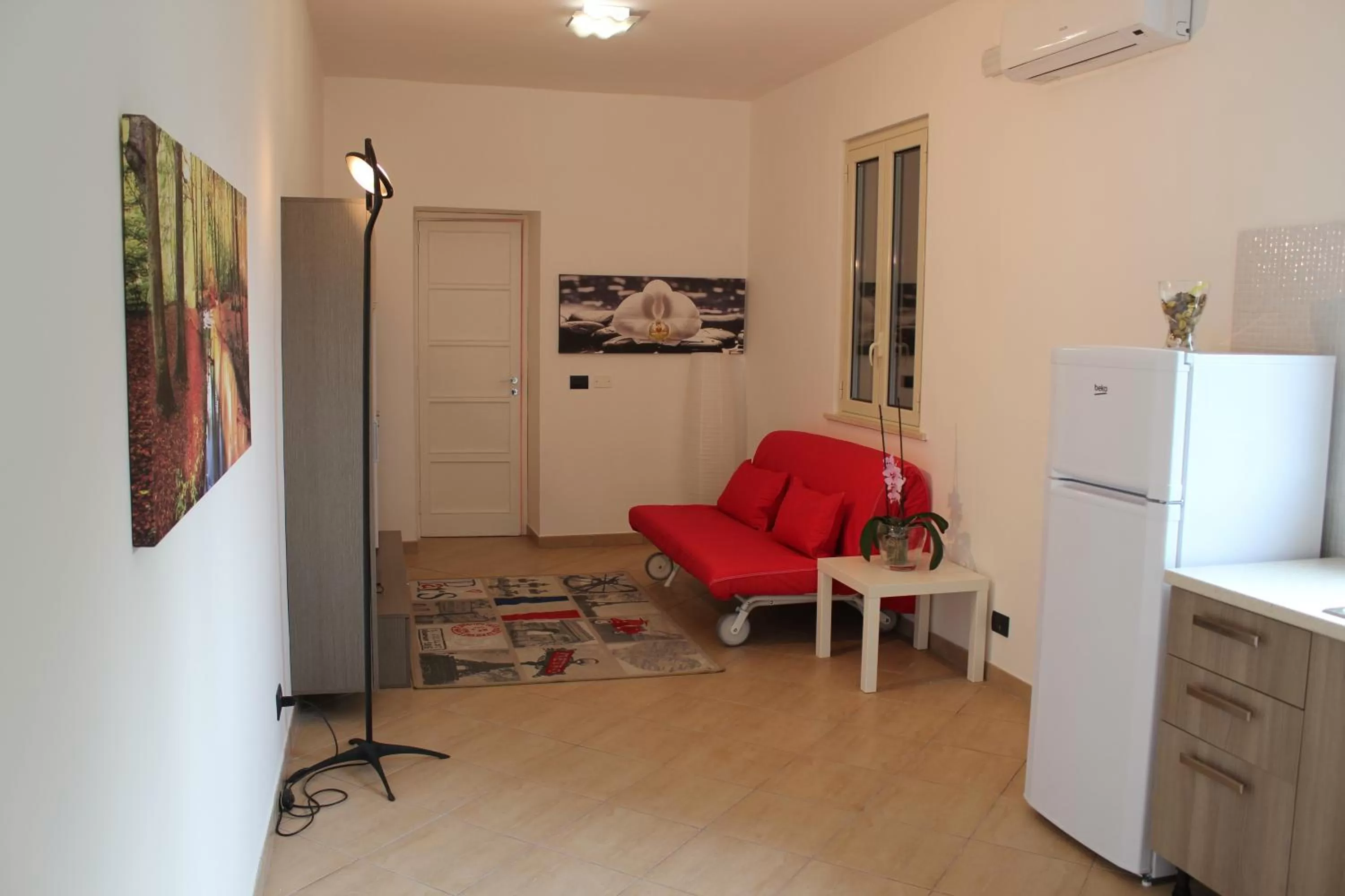 Bed, Seating Area in Tortugas B&B