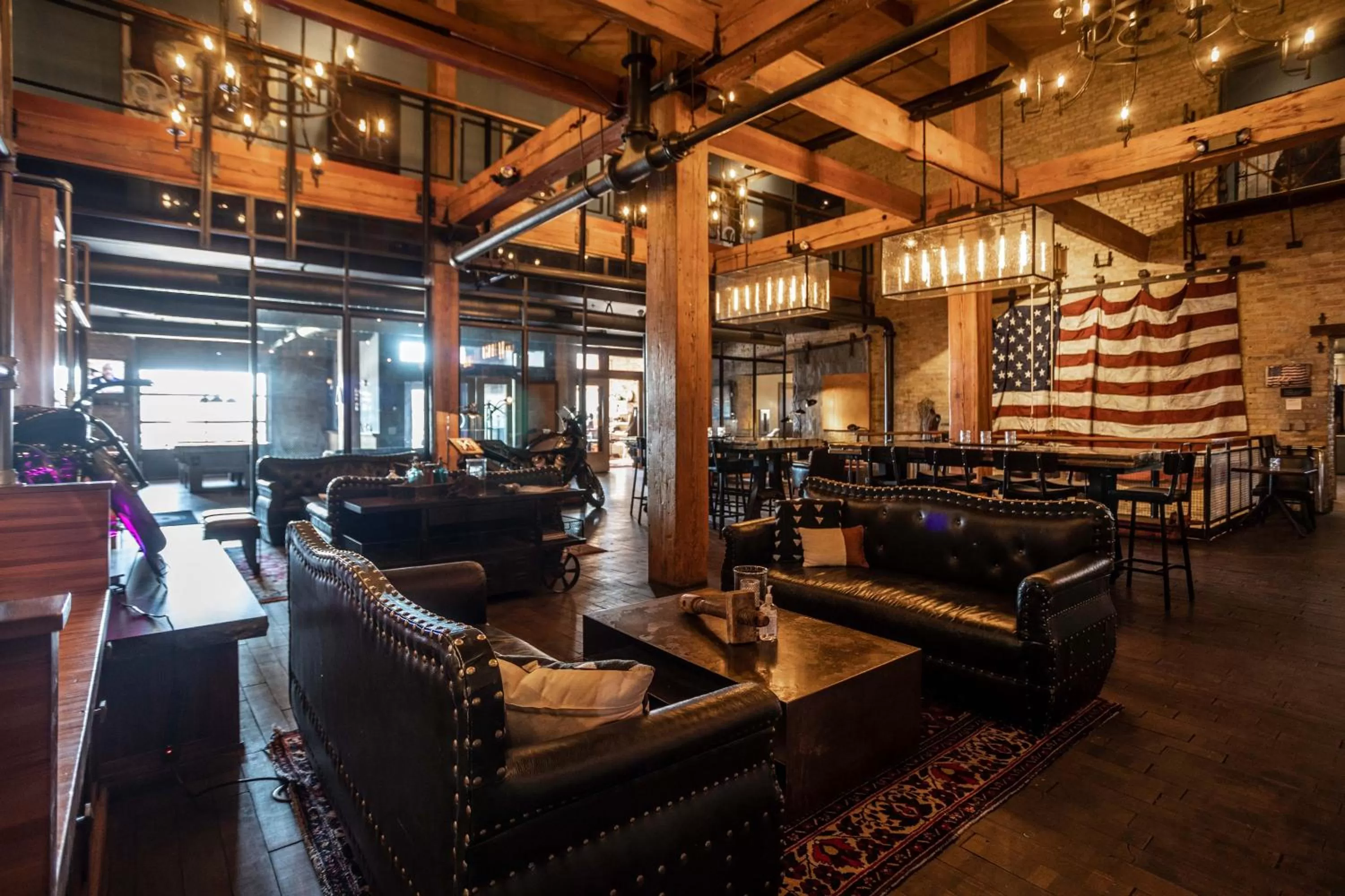 Lobby or reception in The Iron Horse Hotel