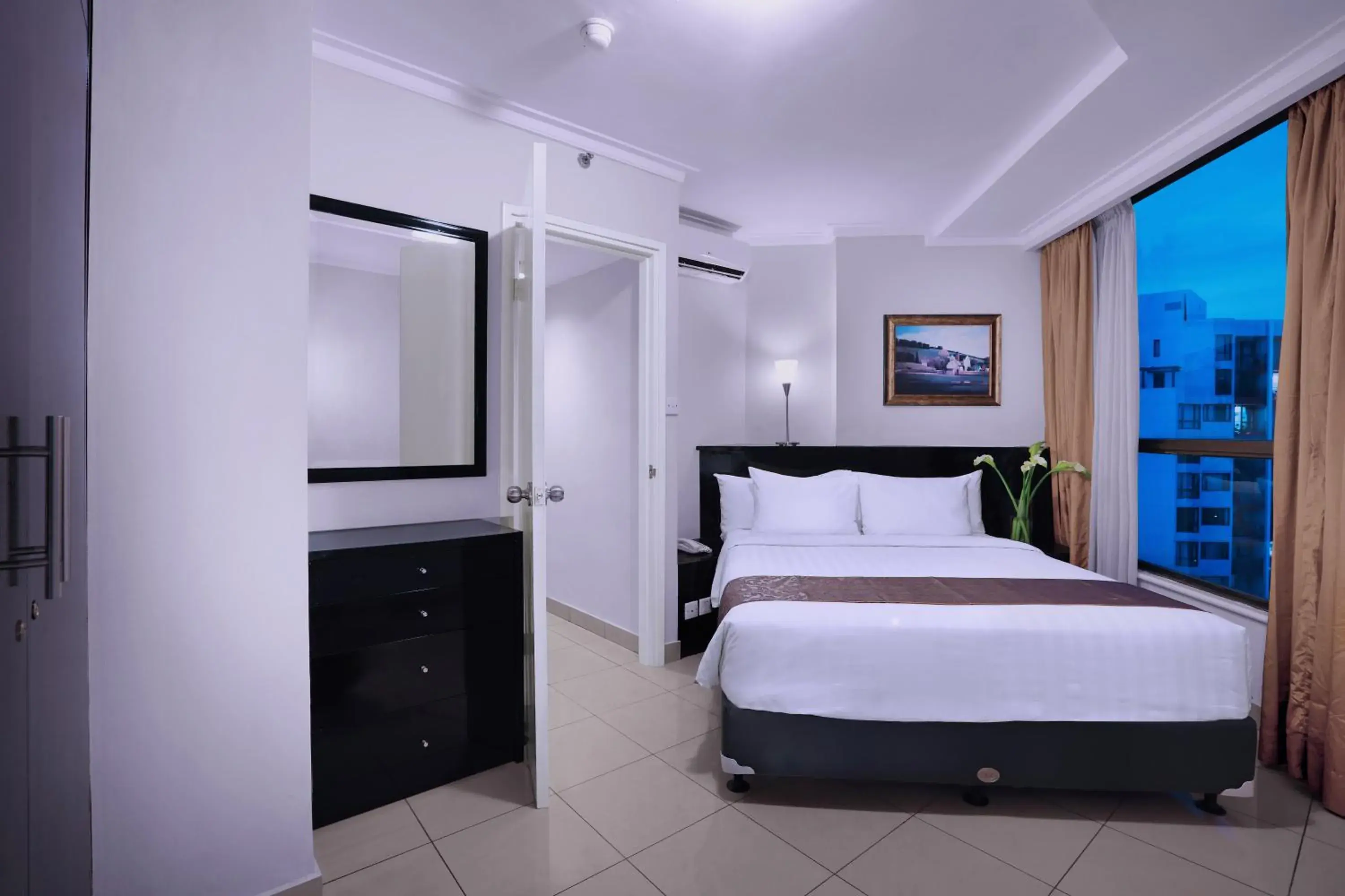 Bedroom, Bed in Horison Suite Residences Rasuna Jakarta