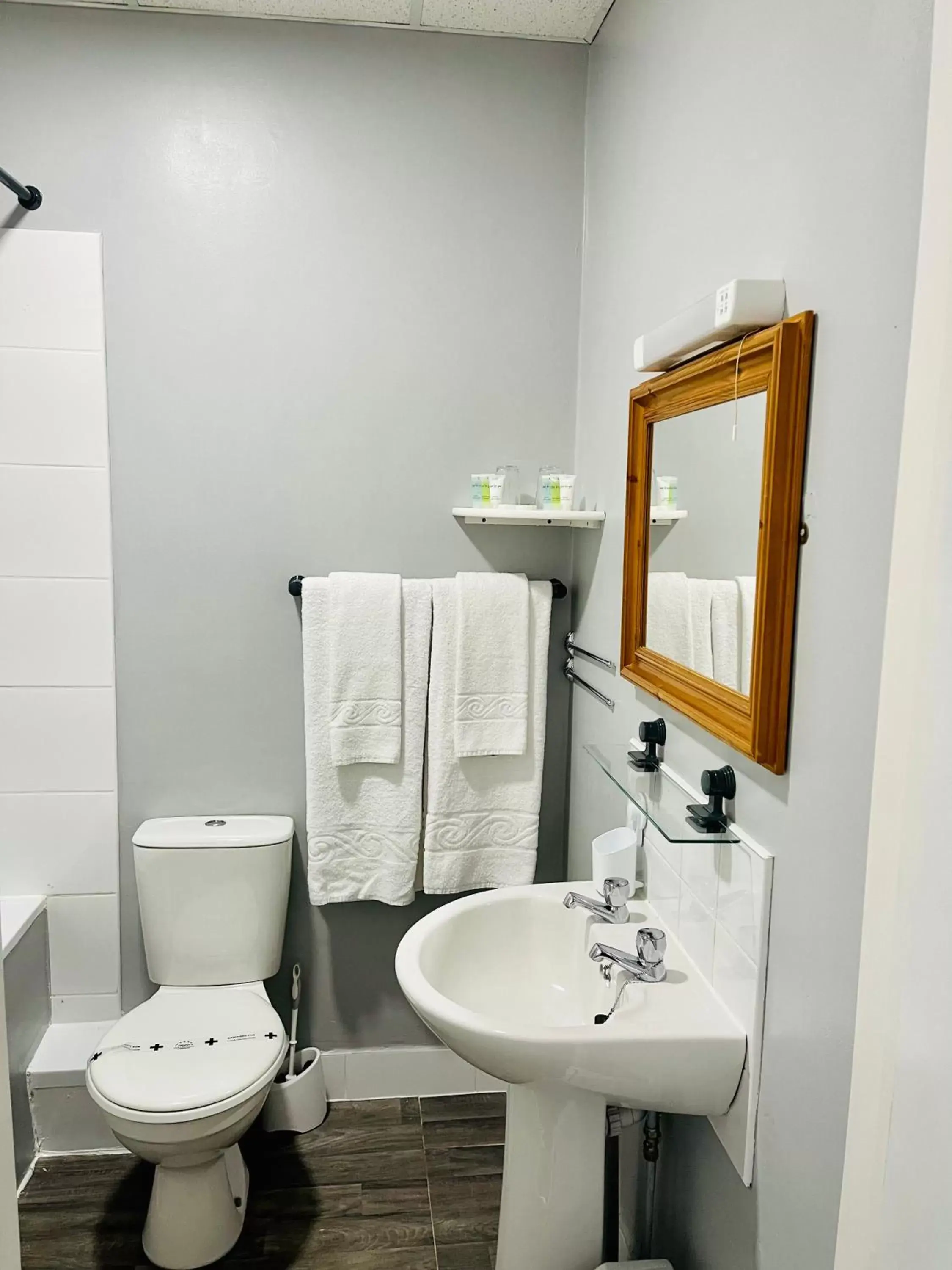 Bathroom in Palm Court B&B