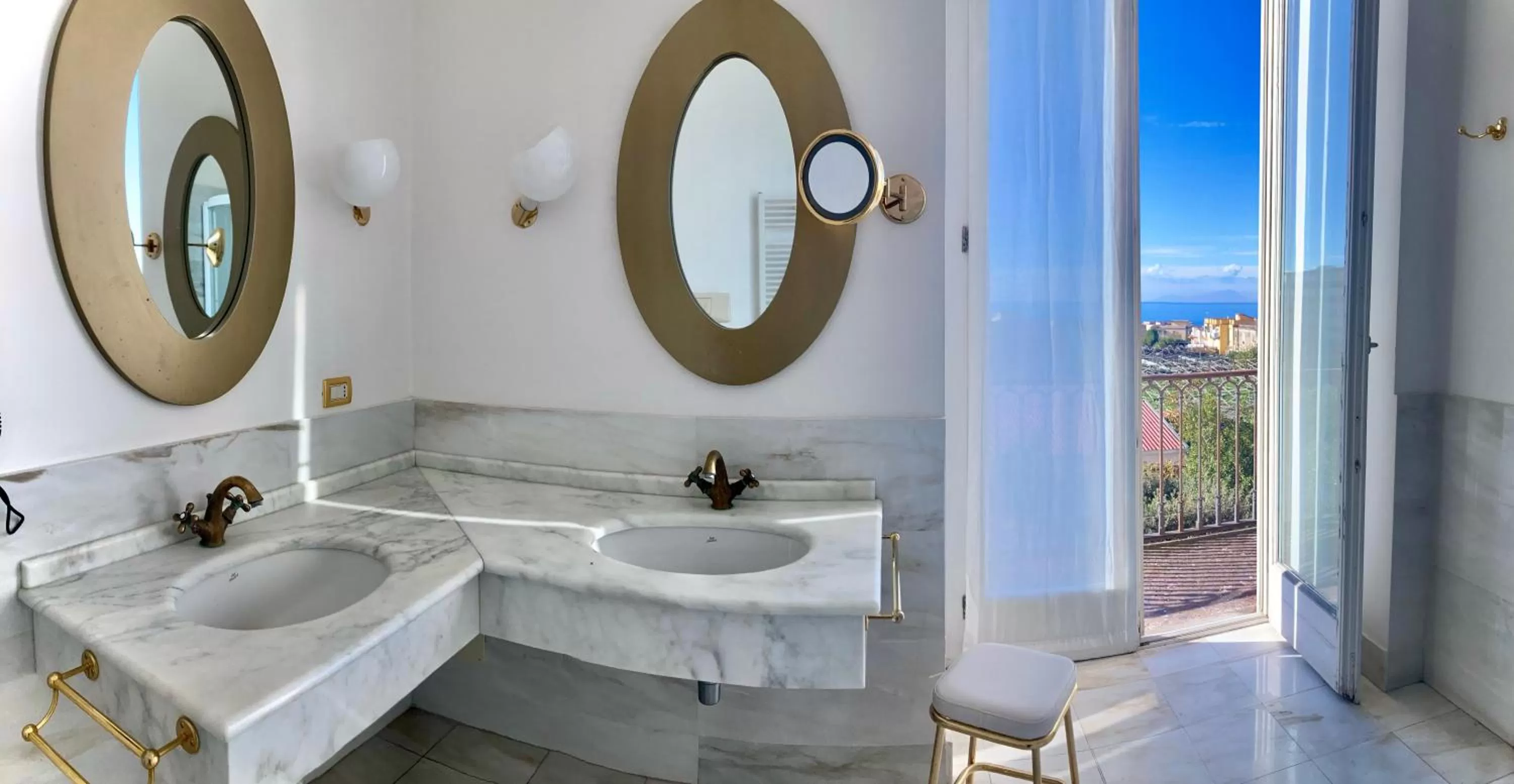 Bathroom in Miglio d'Oro Park Hotel