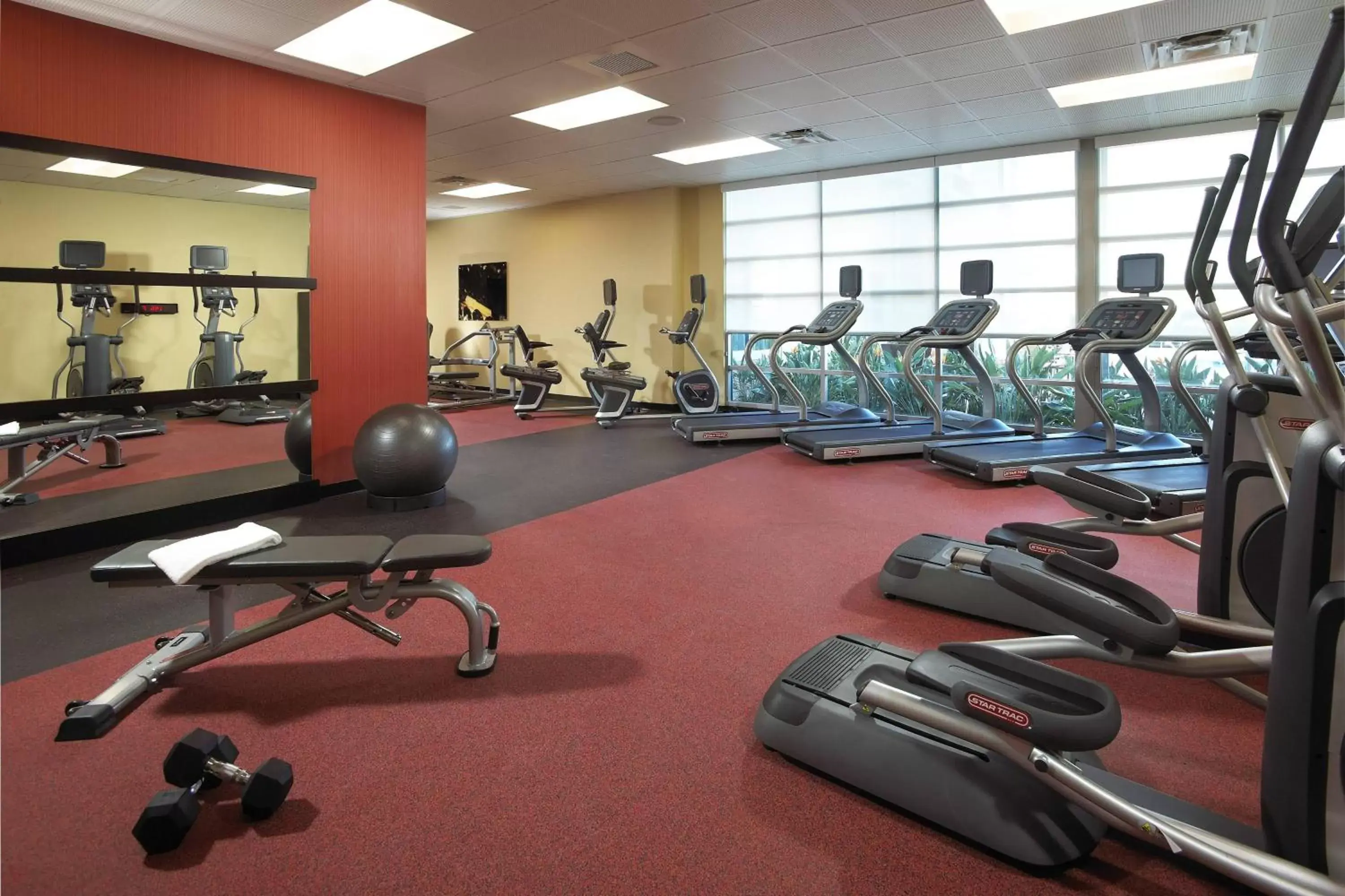 Fitness centre/facilities, Fitness Center/Facilities in Courtyard Long Beach Airport