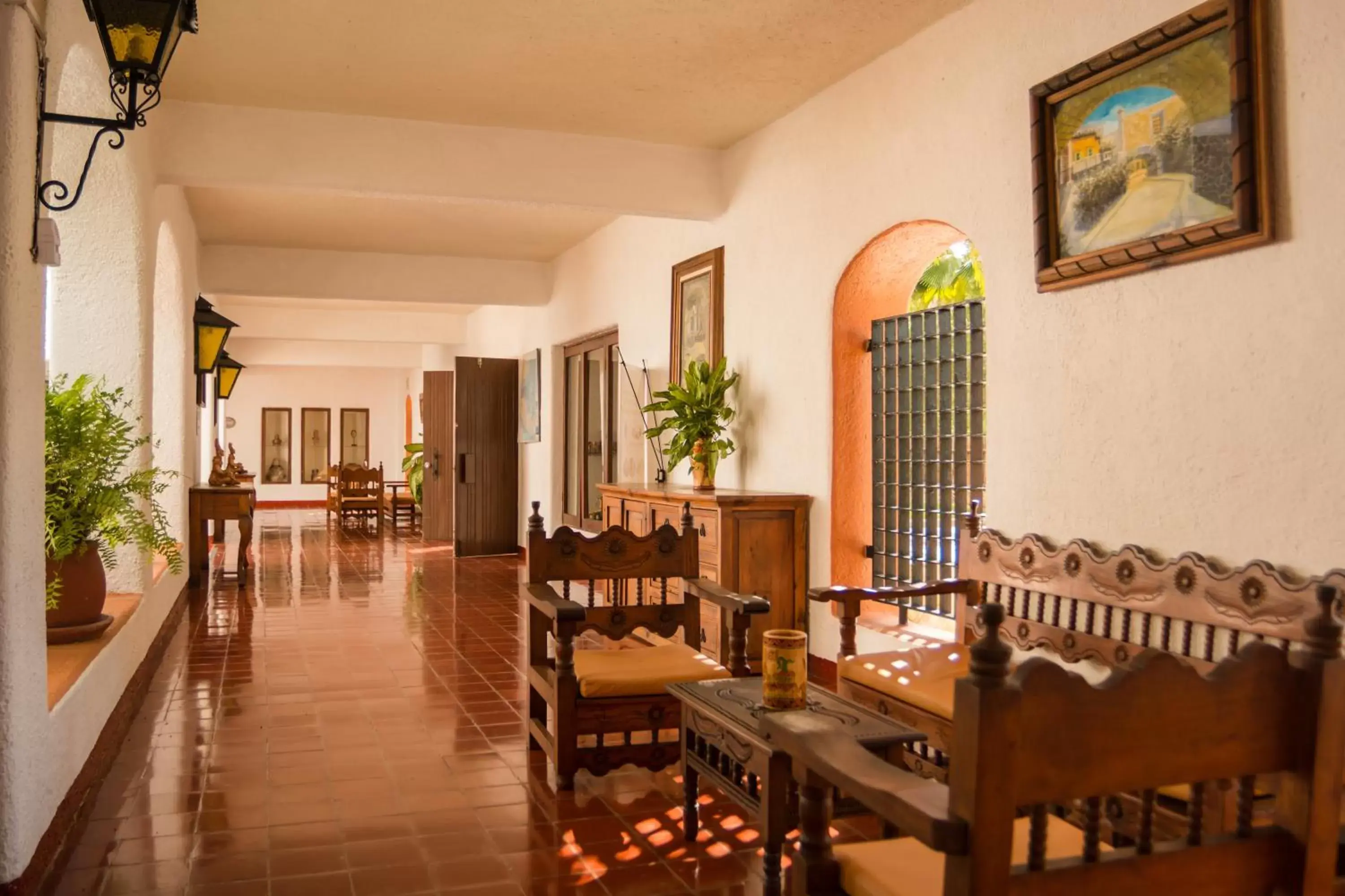 Lobby or reception, Restaurant/Places to Eat in Villas Arqueologicas Chichen Itza