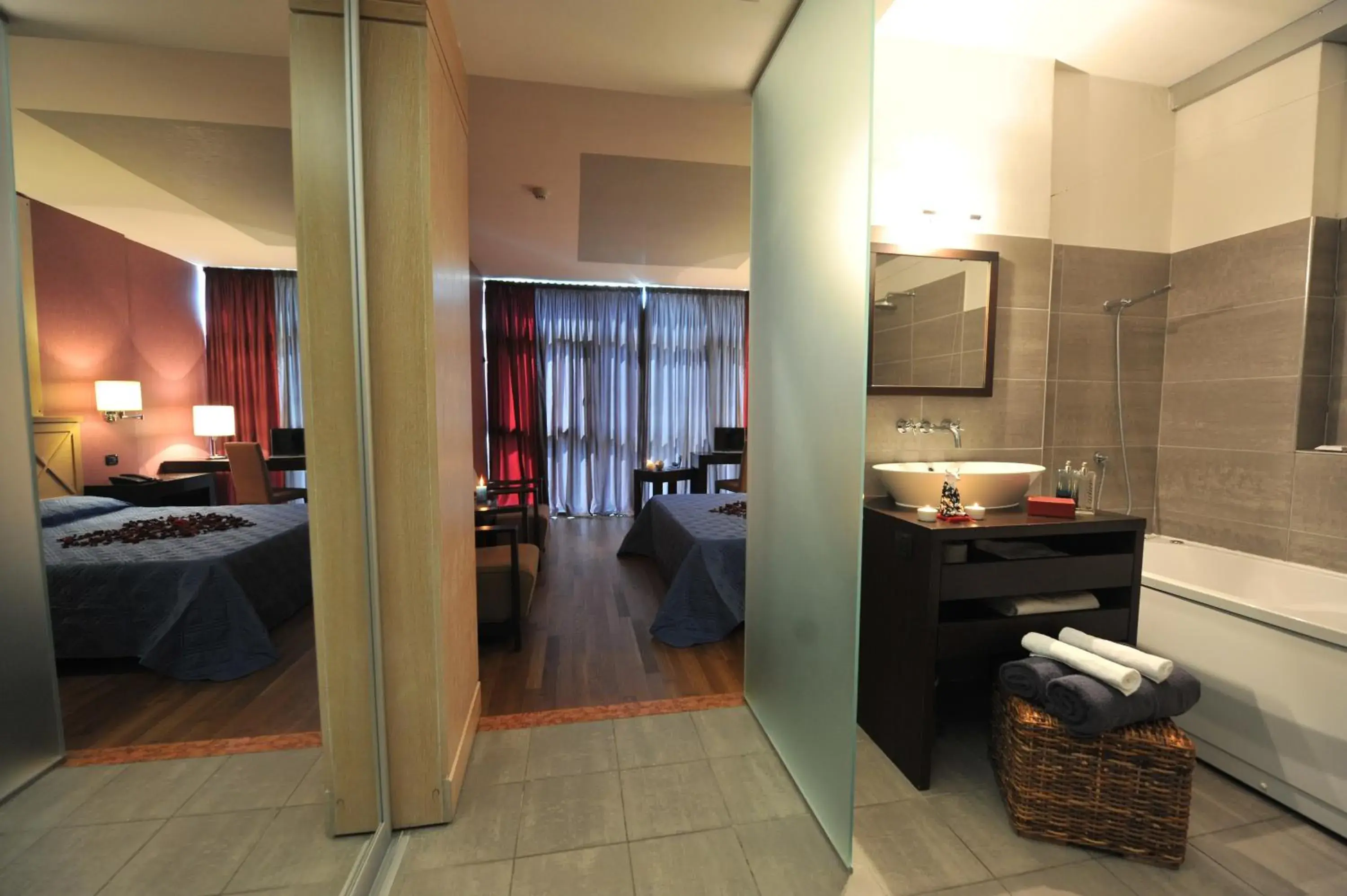 Bathroom in Hotel Antares Sport Beauty & Wellness