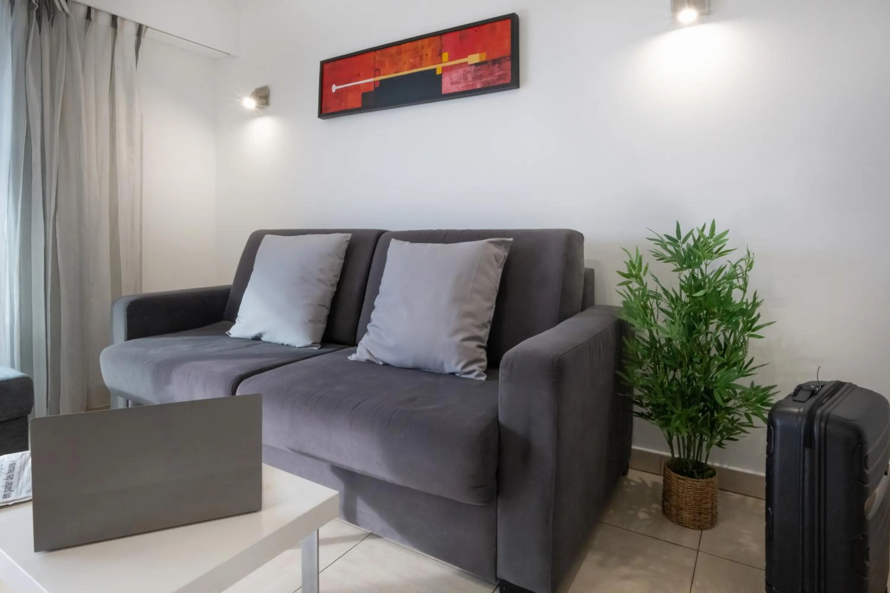 Living room in Nemea Appart Hotel Le Lido Cagnes sur Mer