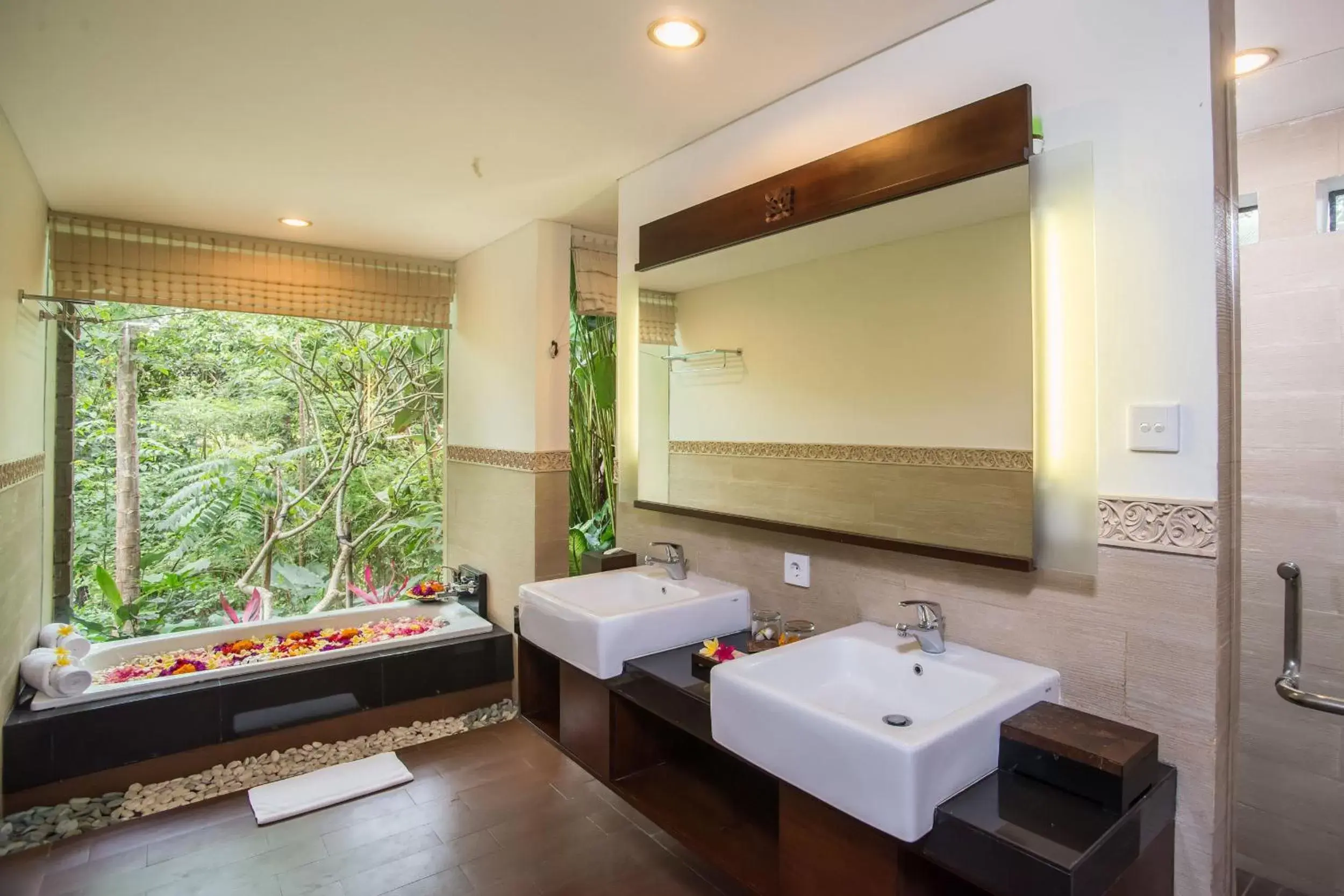 Bathroom in Kori Ubud Resort, Restaurant & Spa