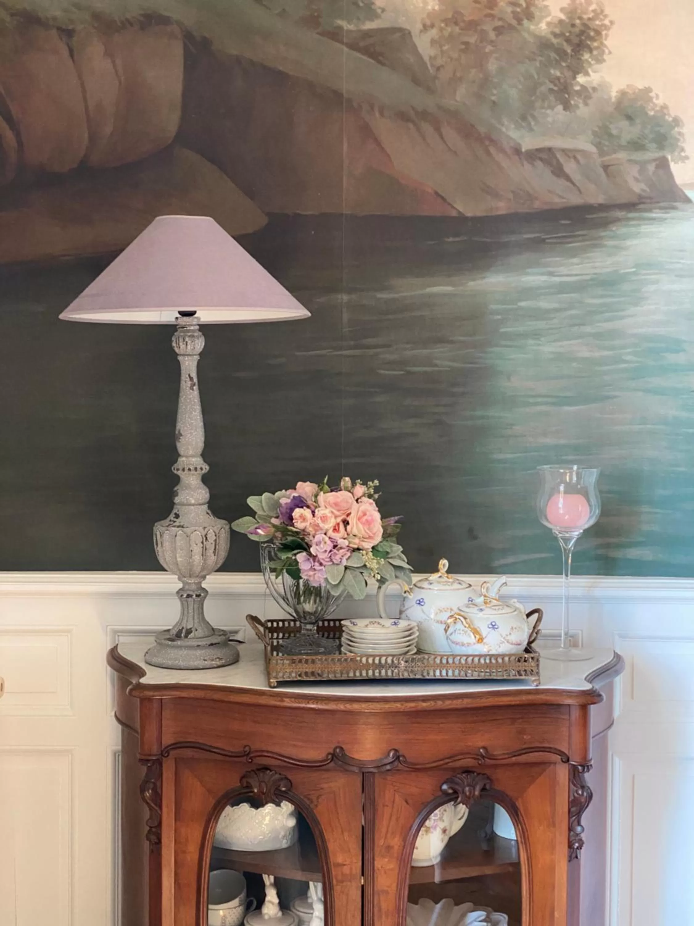 Living room in Villa Aristide
