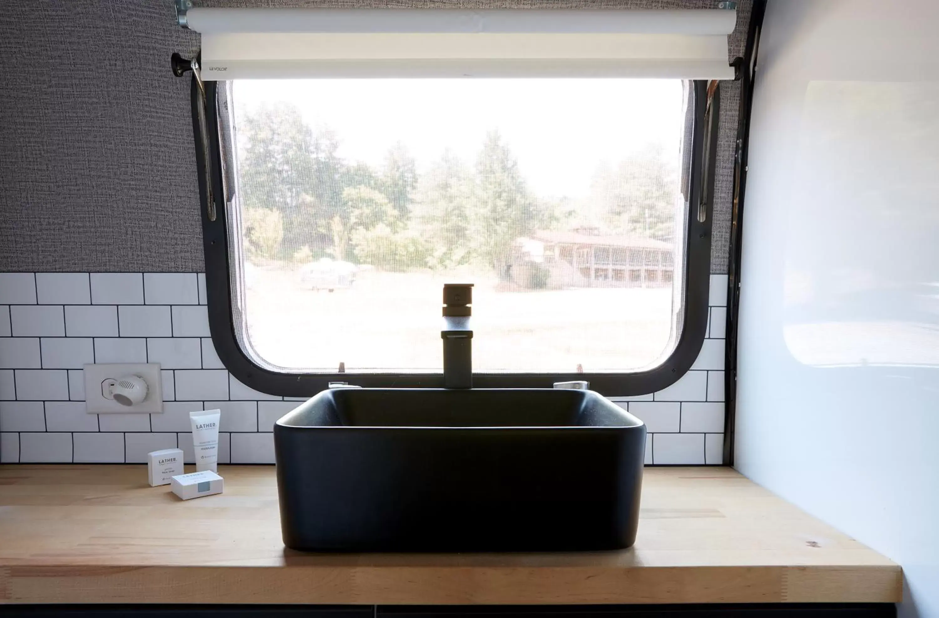 Bathroom in Asheville River Cabins