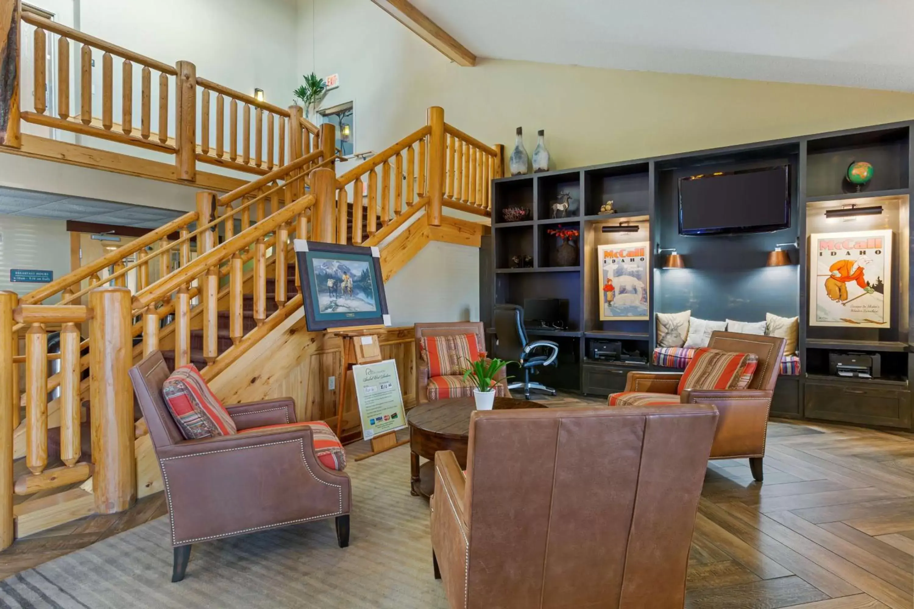 Lobby or reception, Seating Area in Best Western Plus McCall Lodge and Suites