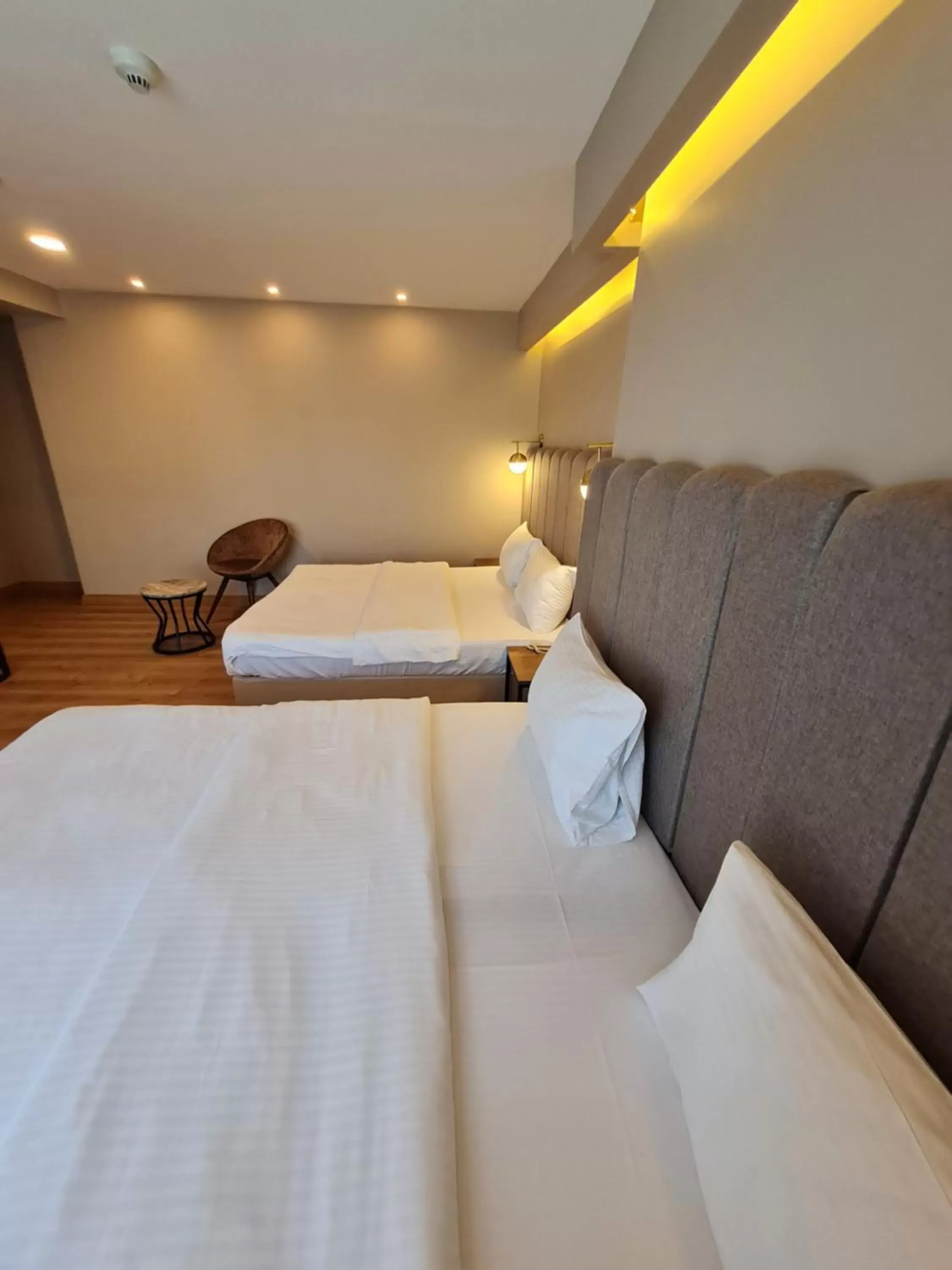Bed in Air Boss Istanbul Airport and Fair Hotel
