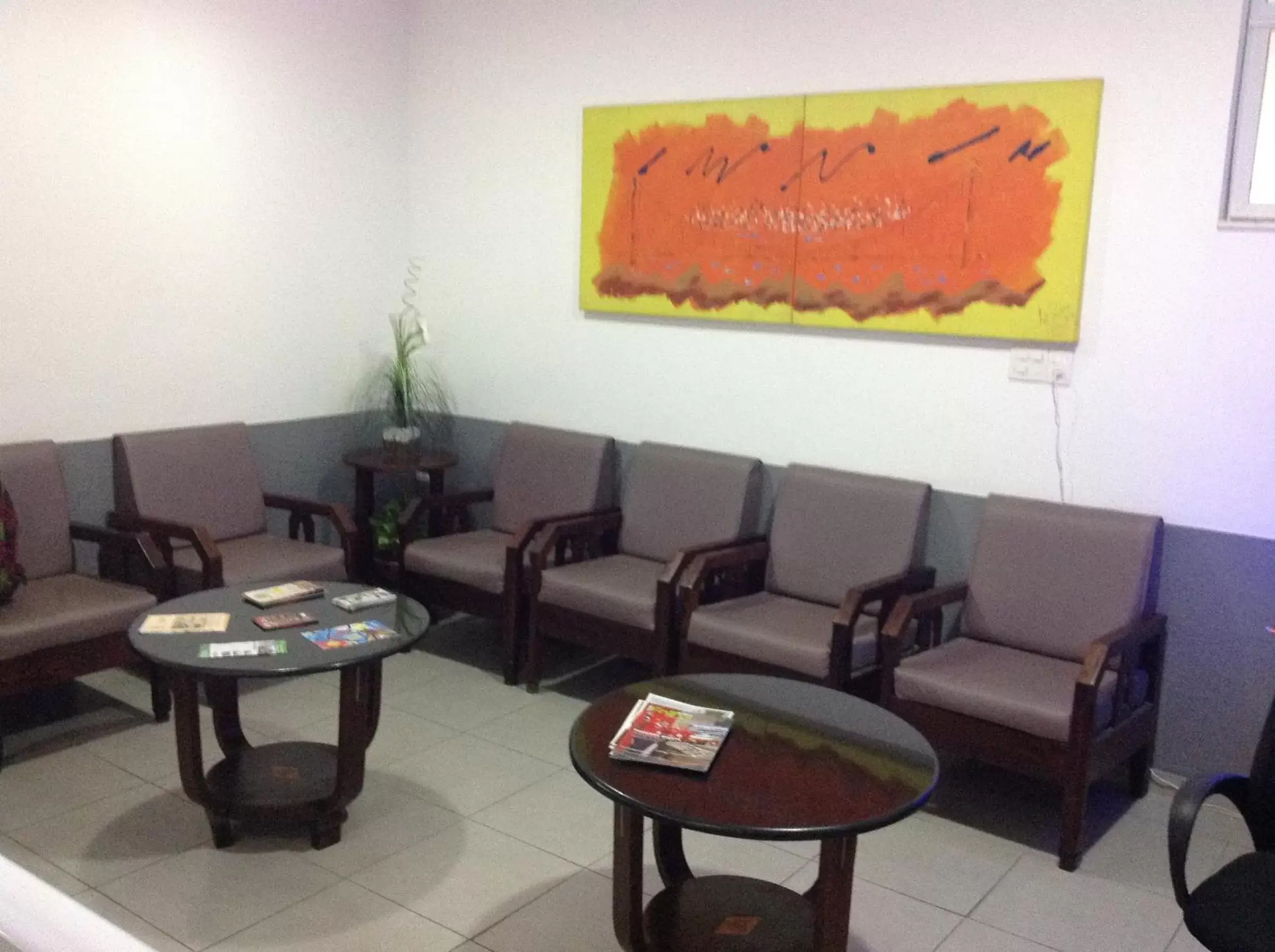 Lobby or reception in Hotel America do Sul Lobby or reception in Hotel America do Sul