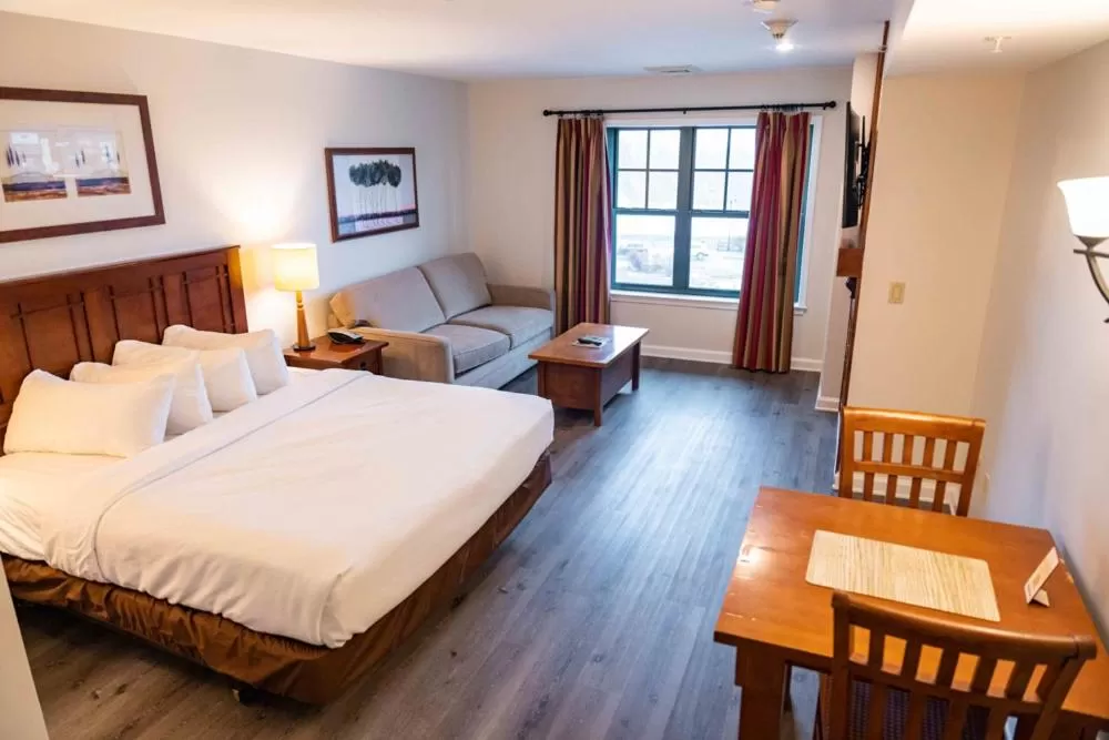 Bed in The Appalachian at Mountain Creek