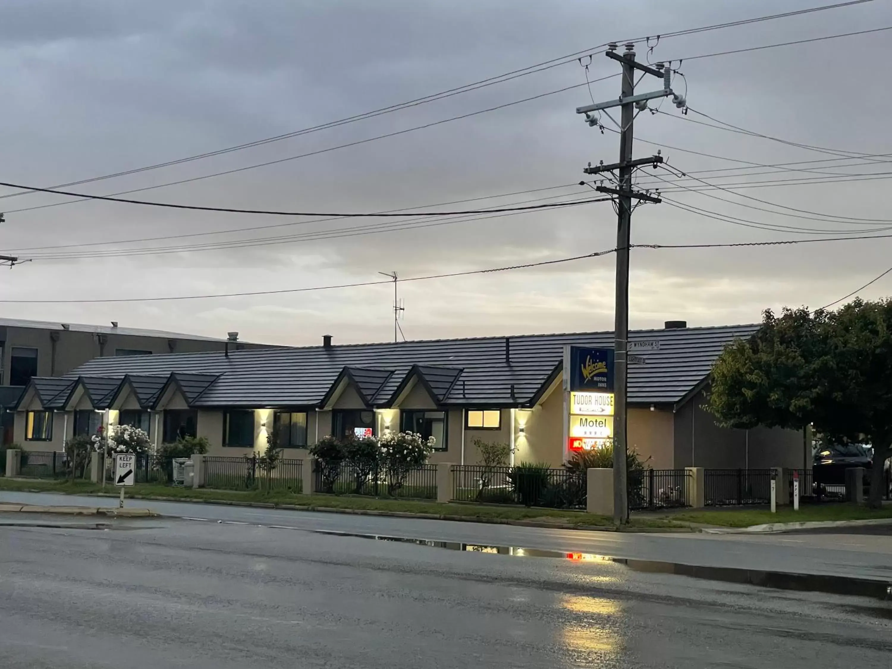 Property Building in Tudor House Motel