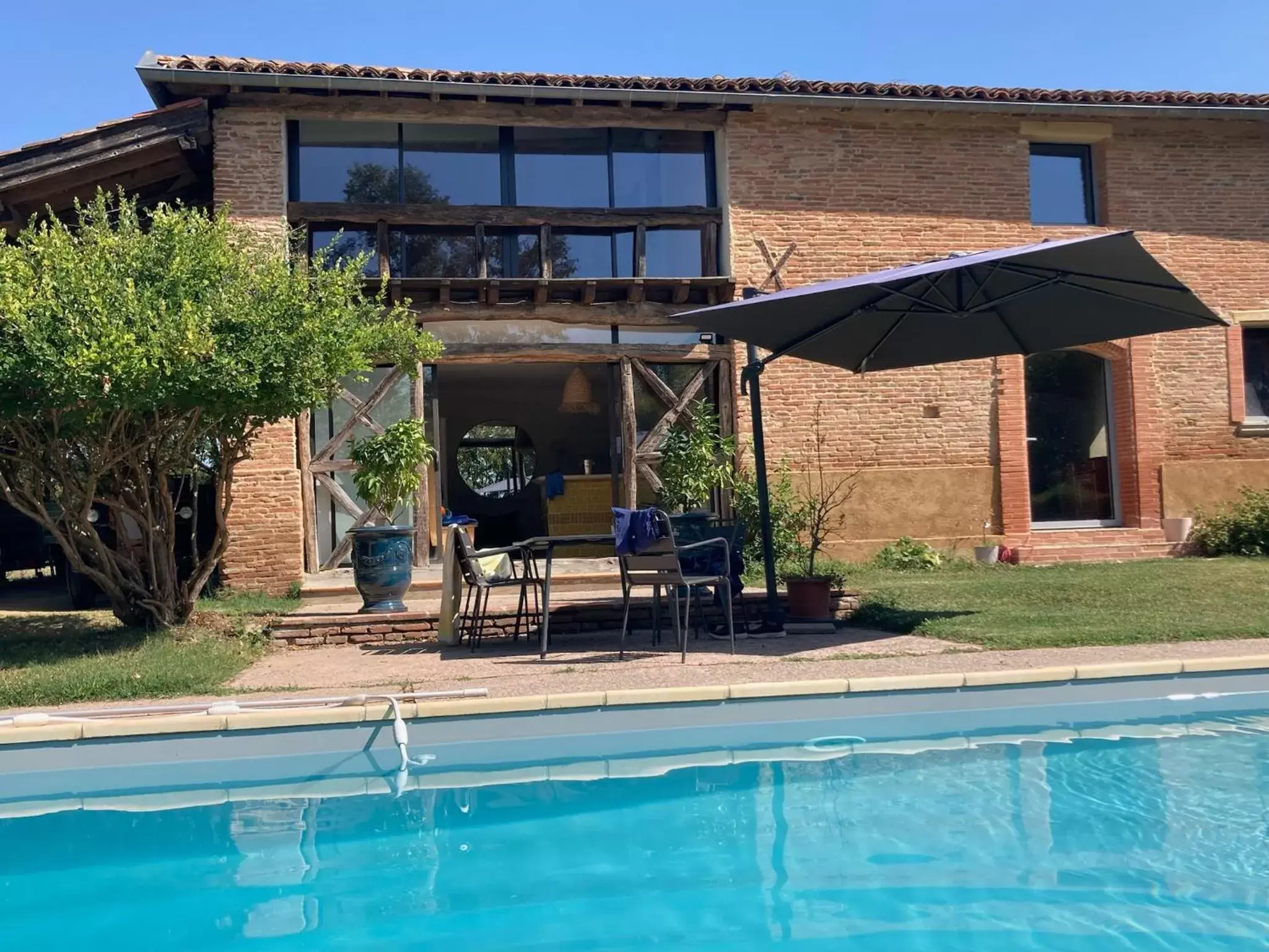 Swimming Pool in Manoir du Bouyssou