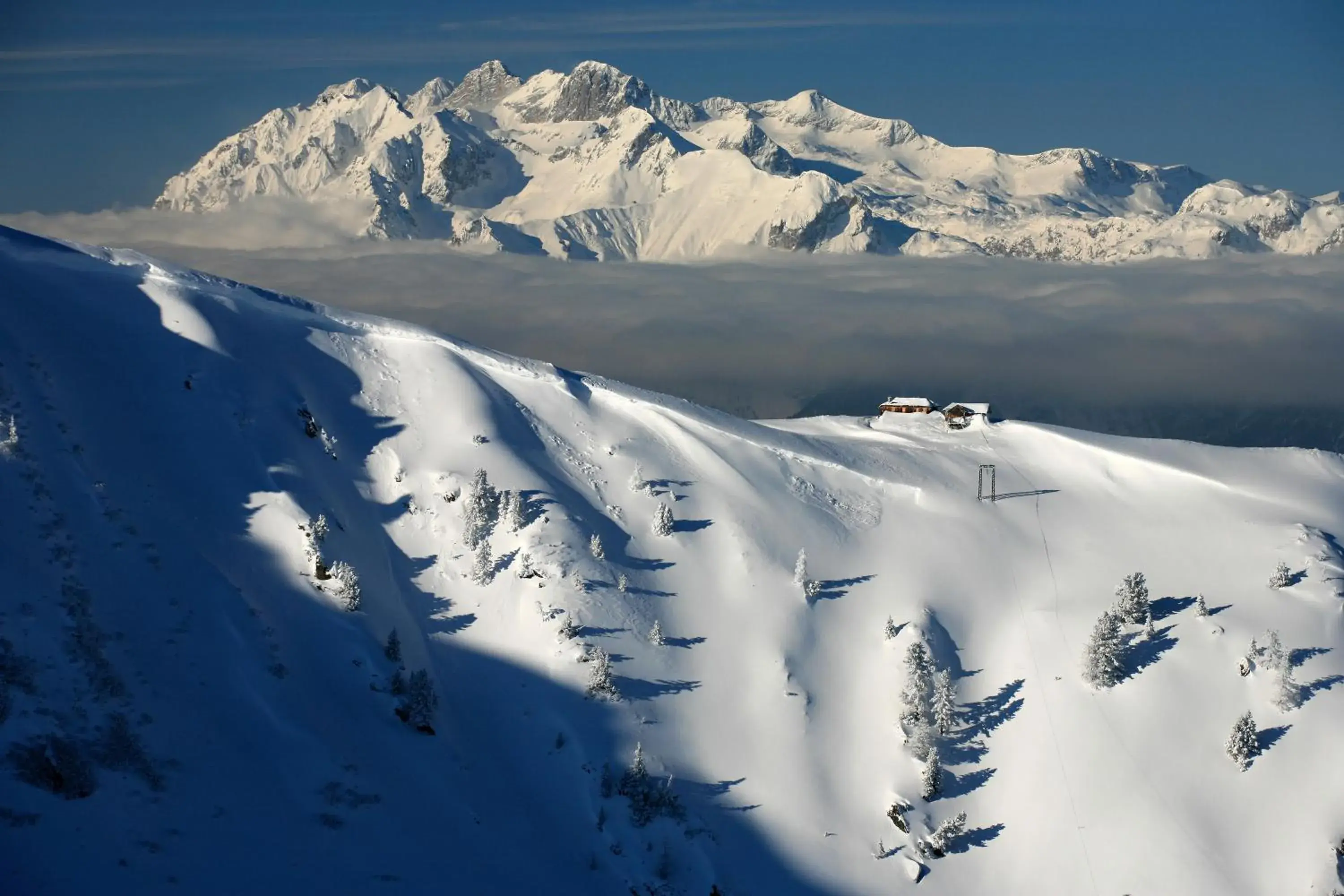 Natural landscape, Winter in Hotel Pichlmayrgut