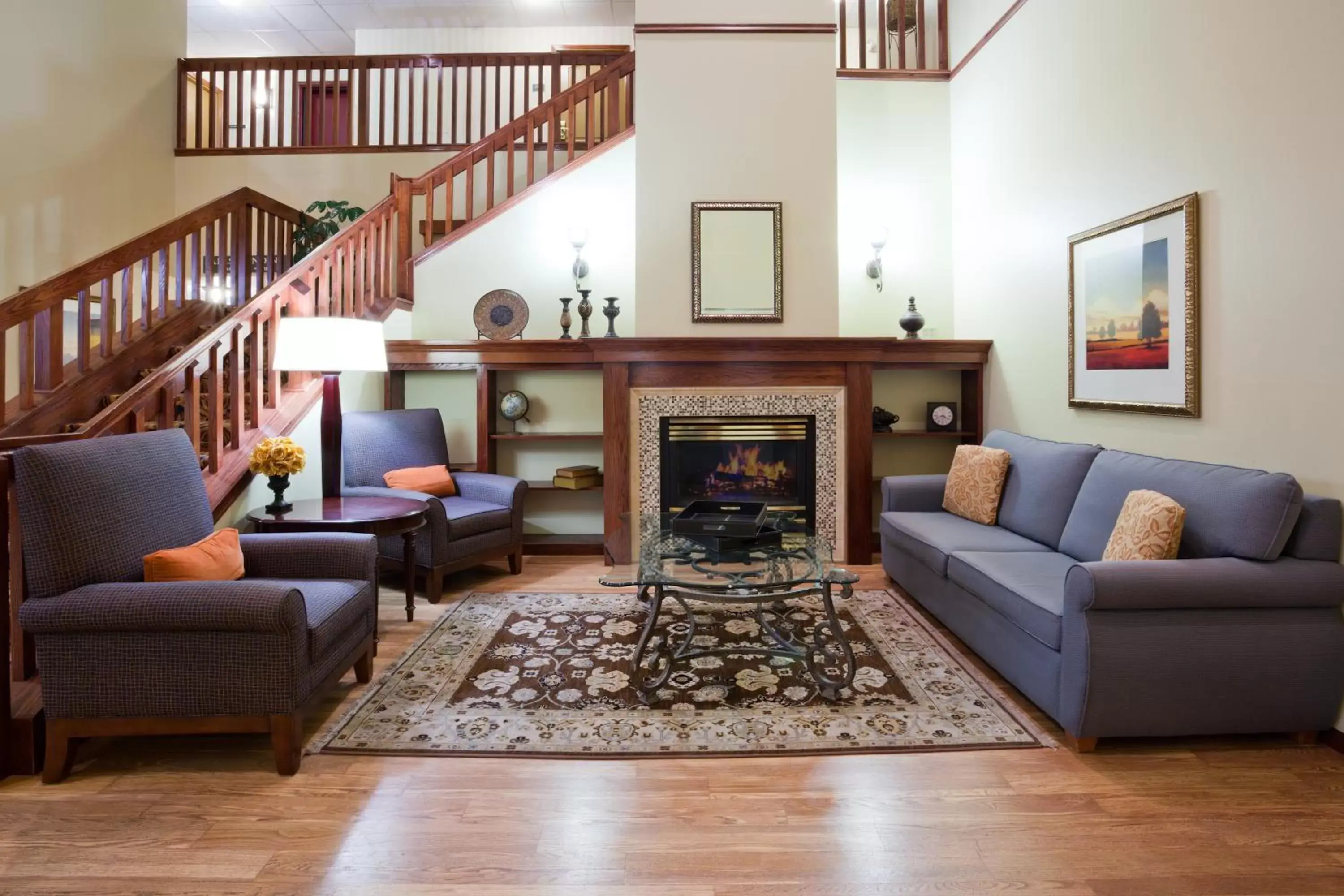 Lobby or reception, Seating Area in Country Inn & Suites by Radisson, Sioux Falls, SD