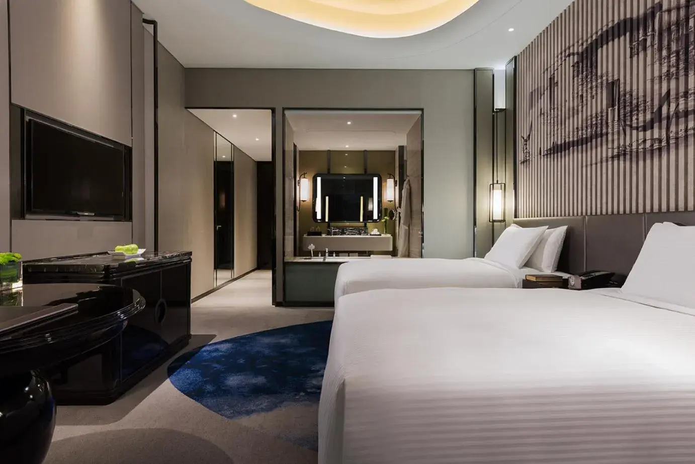 Bed in Wanda Realm Hotel Wuhu