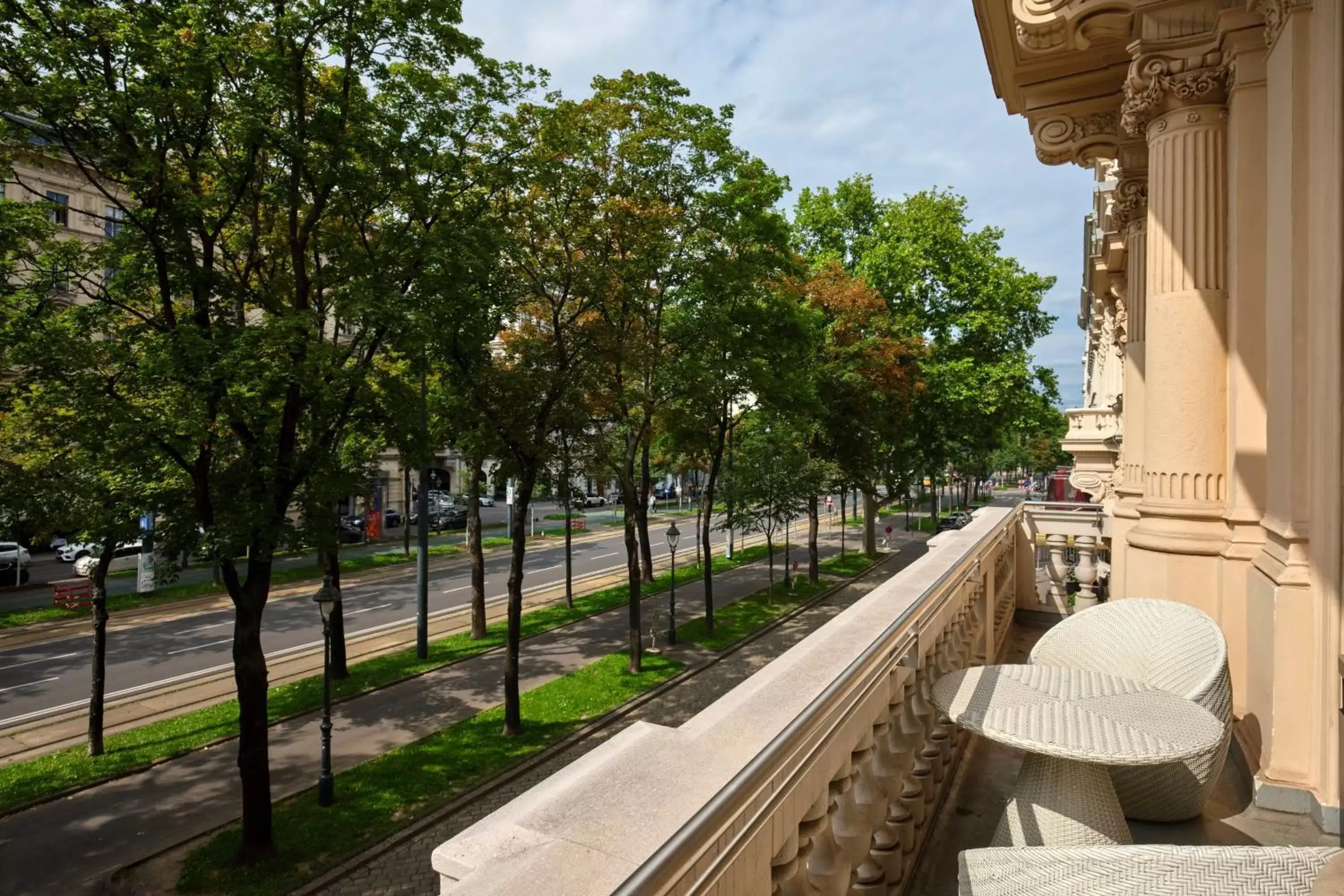 Photo of the whole room, Balcony/Terrace in The Ritz-Carlton, Vienna