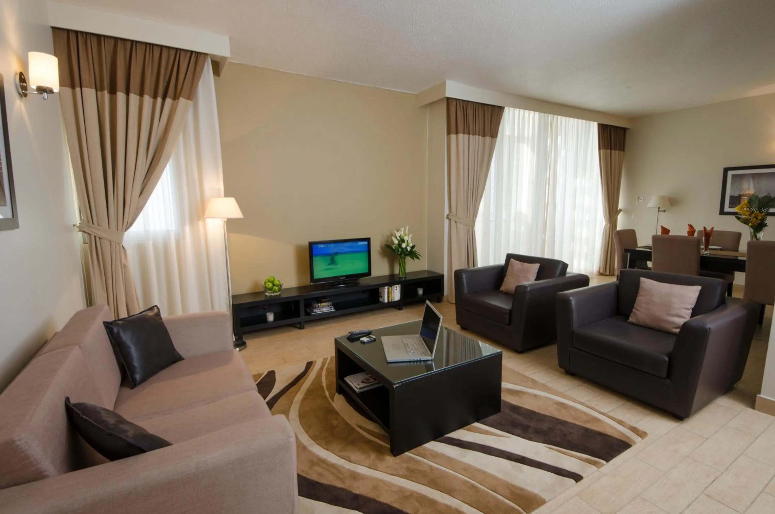 Living room in The Apartments, Dubai World Trade Centre