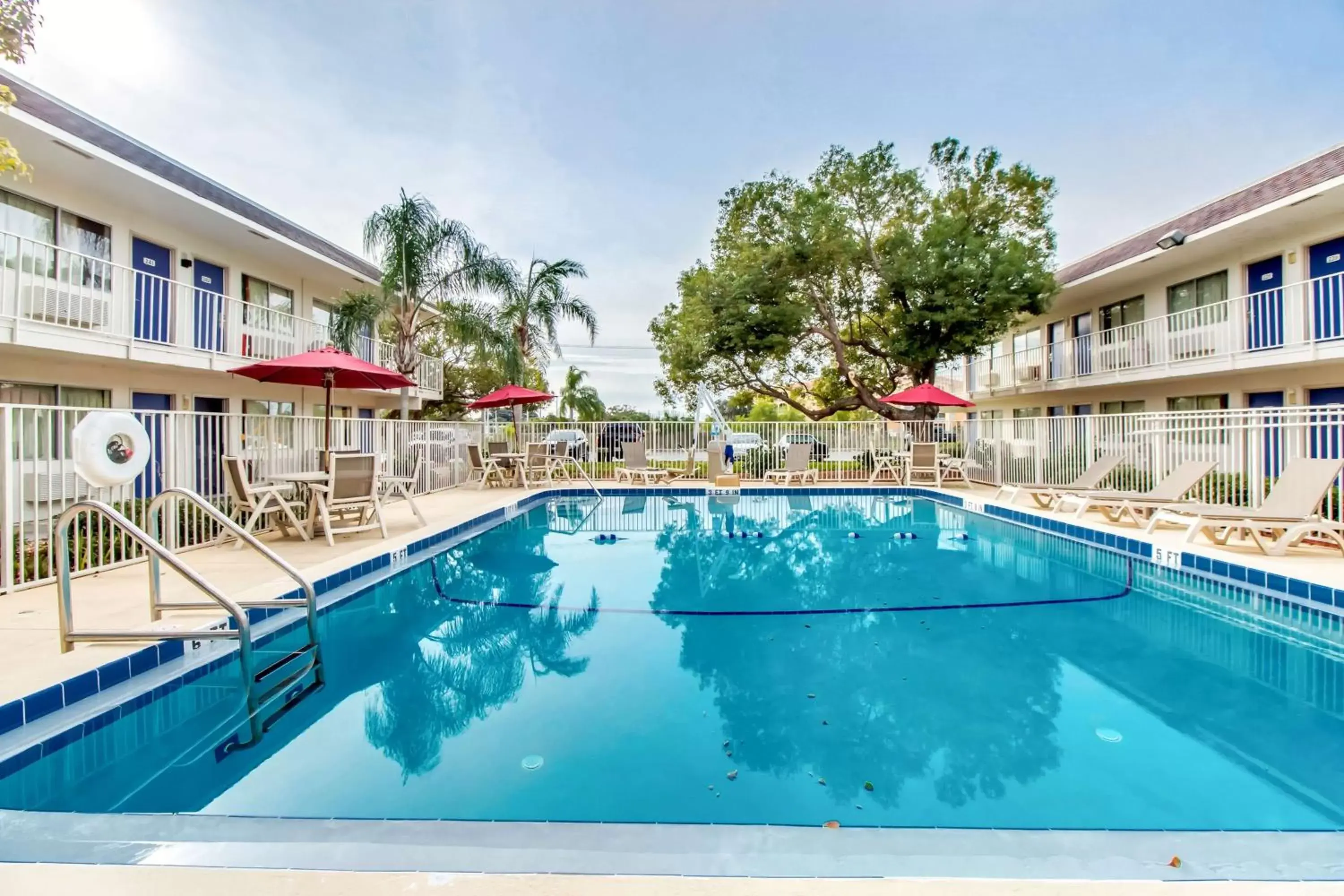 On site, Swimming Pool in Motel 6-Venice, FL