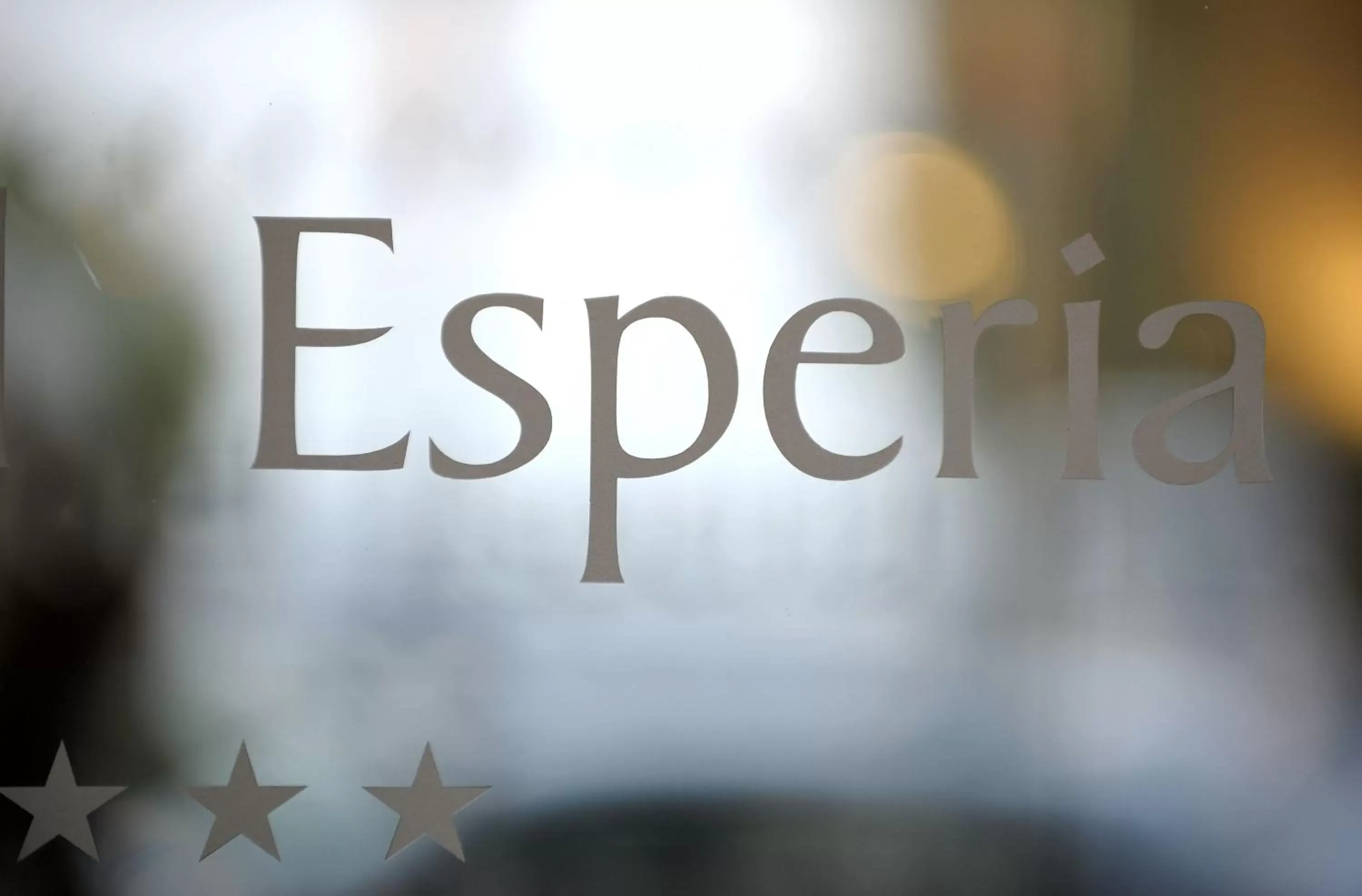 Decorative detail, Property Logo/Sign in Esperia Hotel