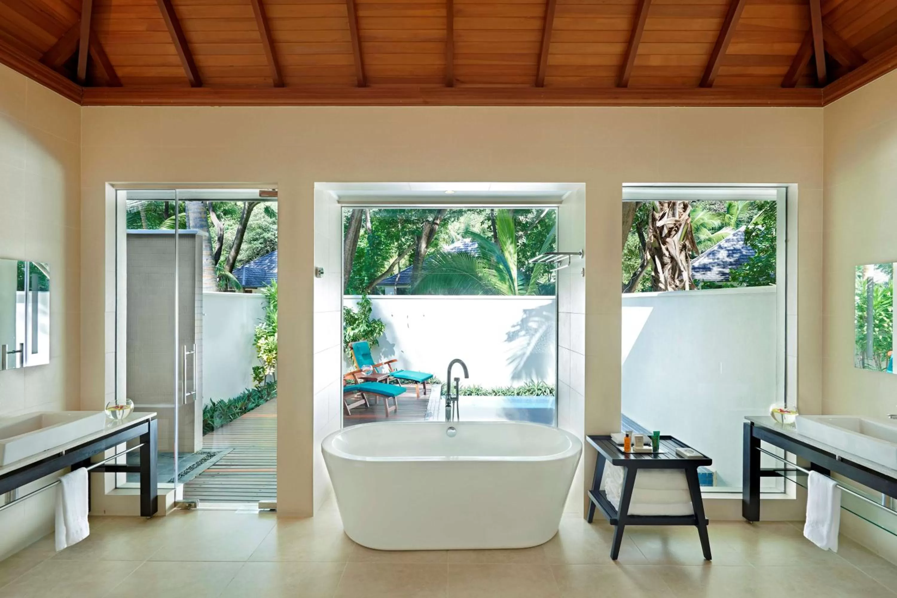 Bathroom in Hilton Seychelles Labriz Resort & Spa