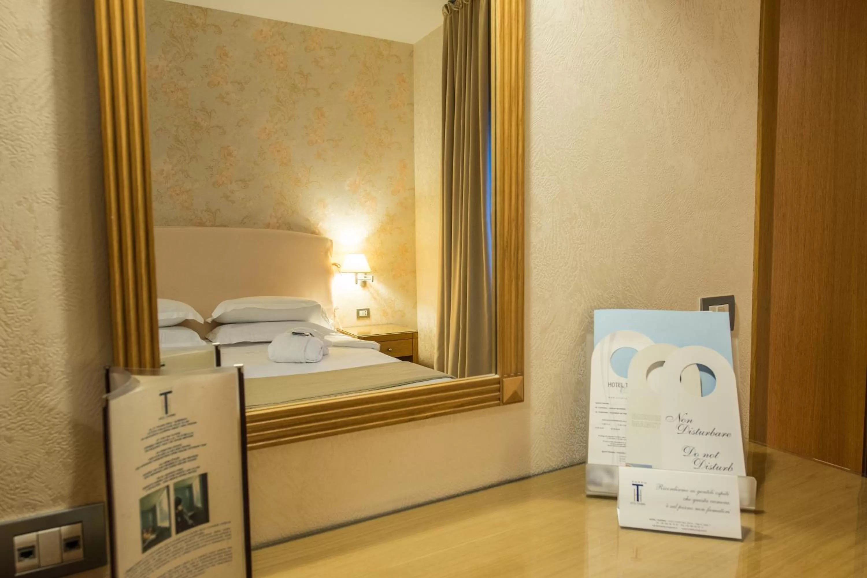 Decorative detail, Bed in Hotel Touring