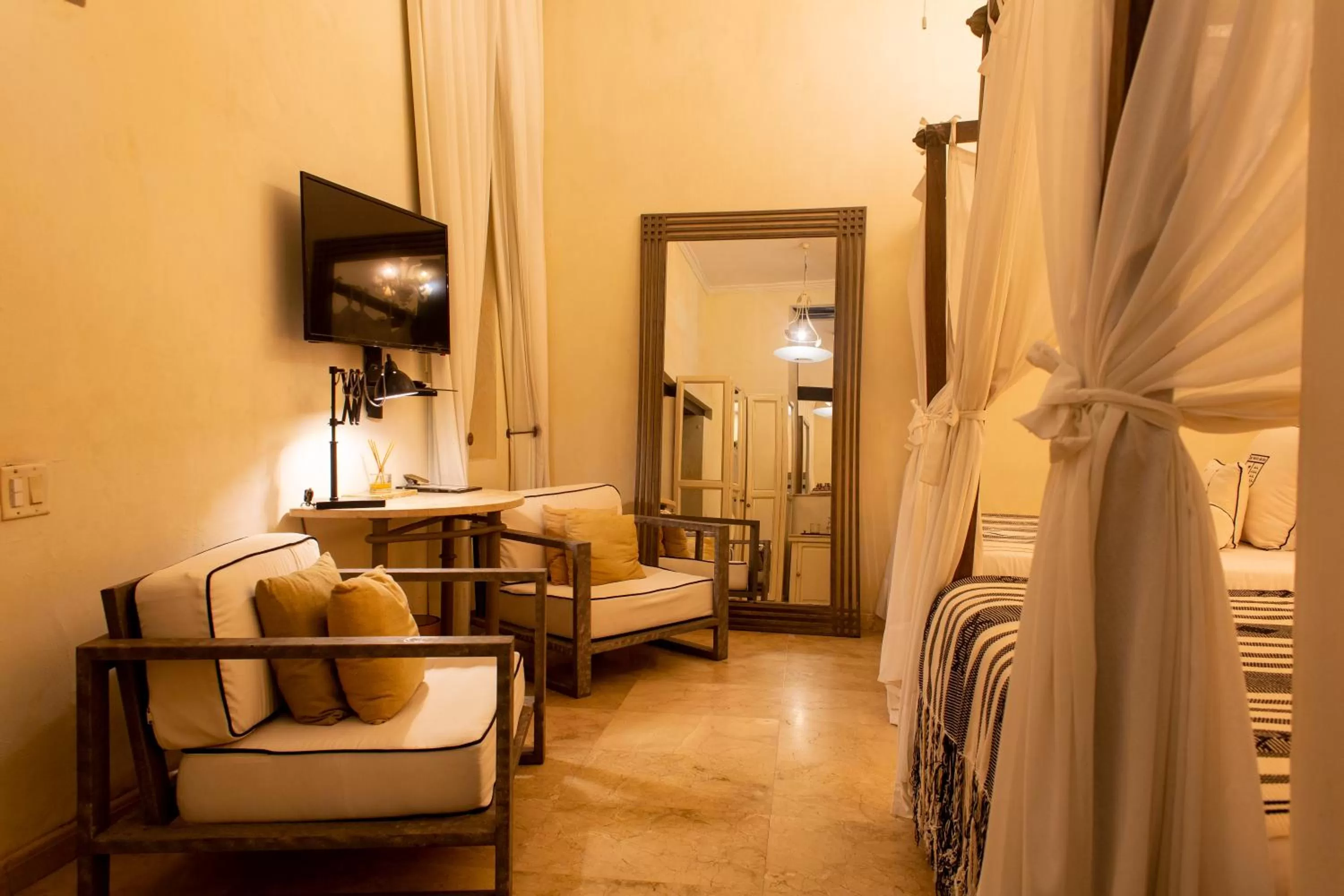 Bedroom, Bed in Casa de Alba Hotel Boutique