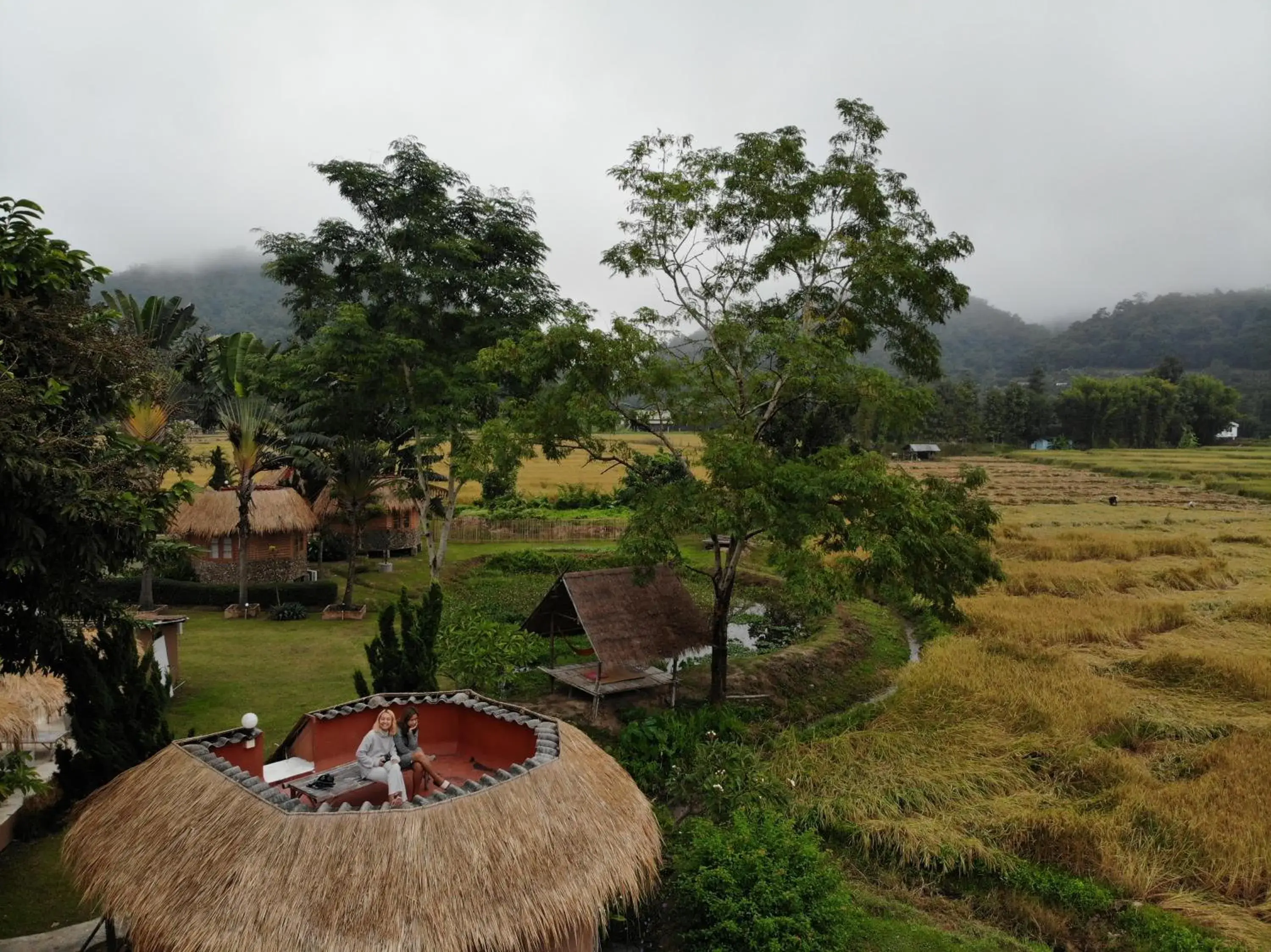 Balcony/Terrace in The Countryside Resort Pai