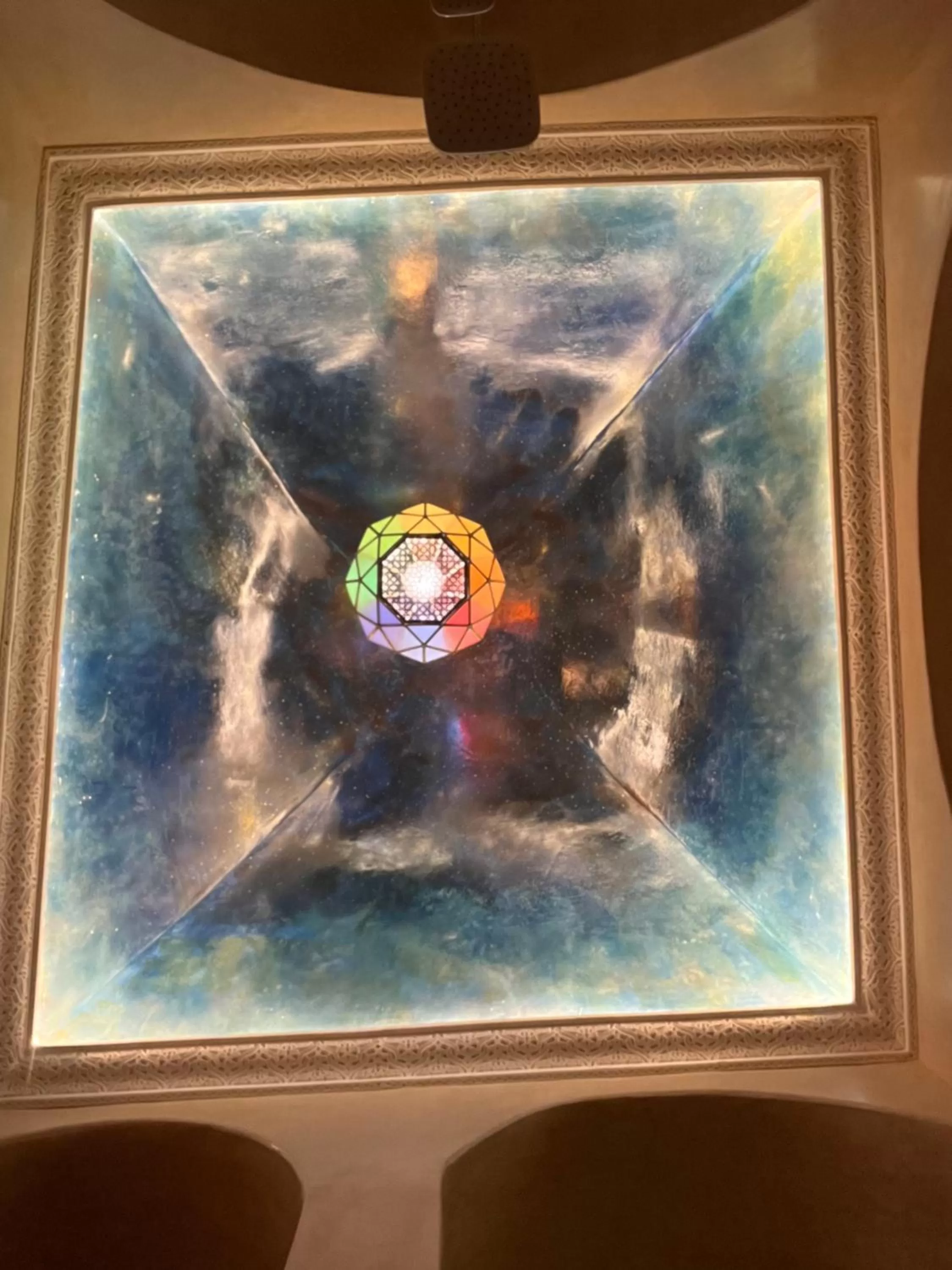 Decorative detail in Riad Al Ibtikar